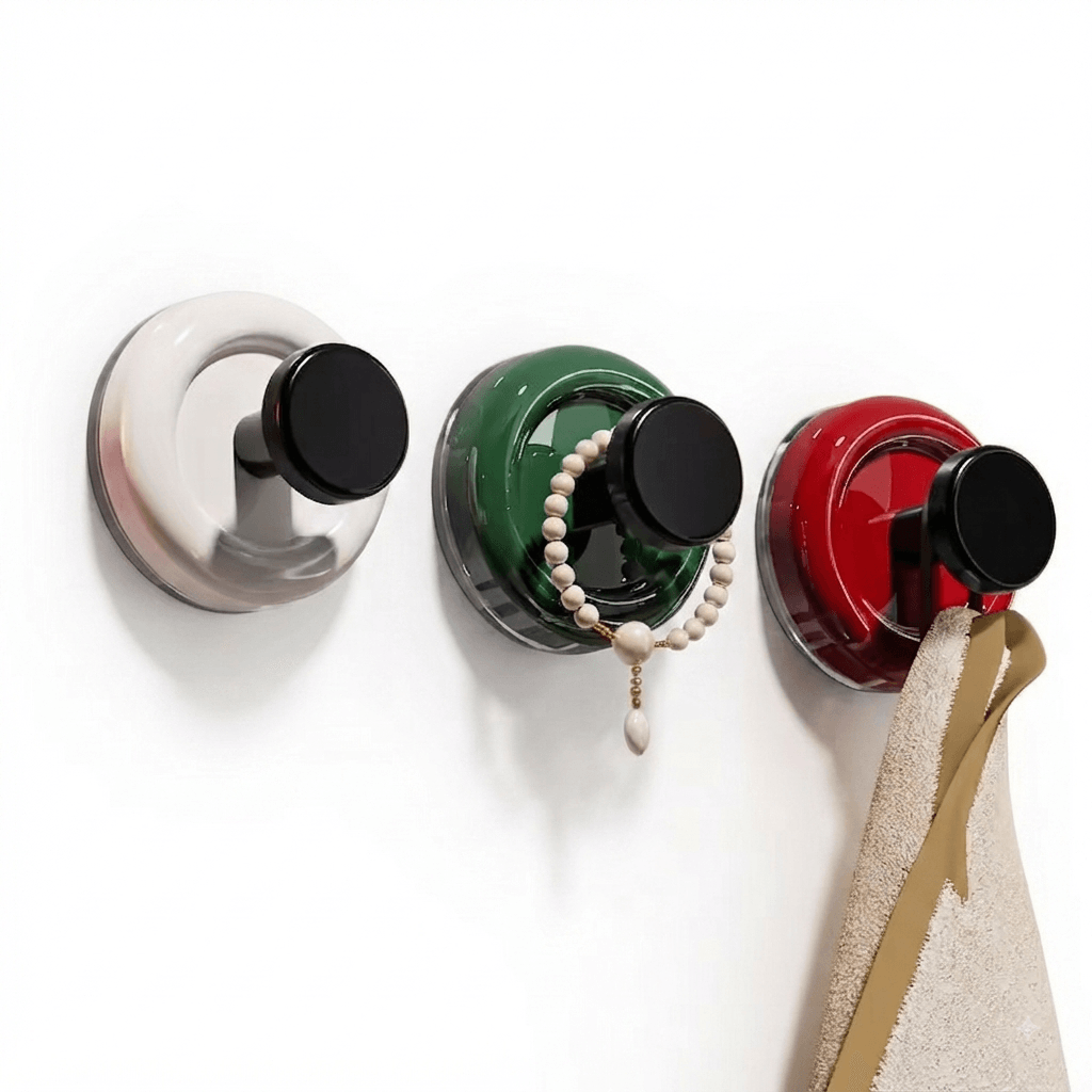 dopamine suction cup hooks strong no drill wall hooks for bathroom and kitchen
