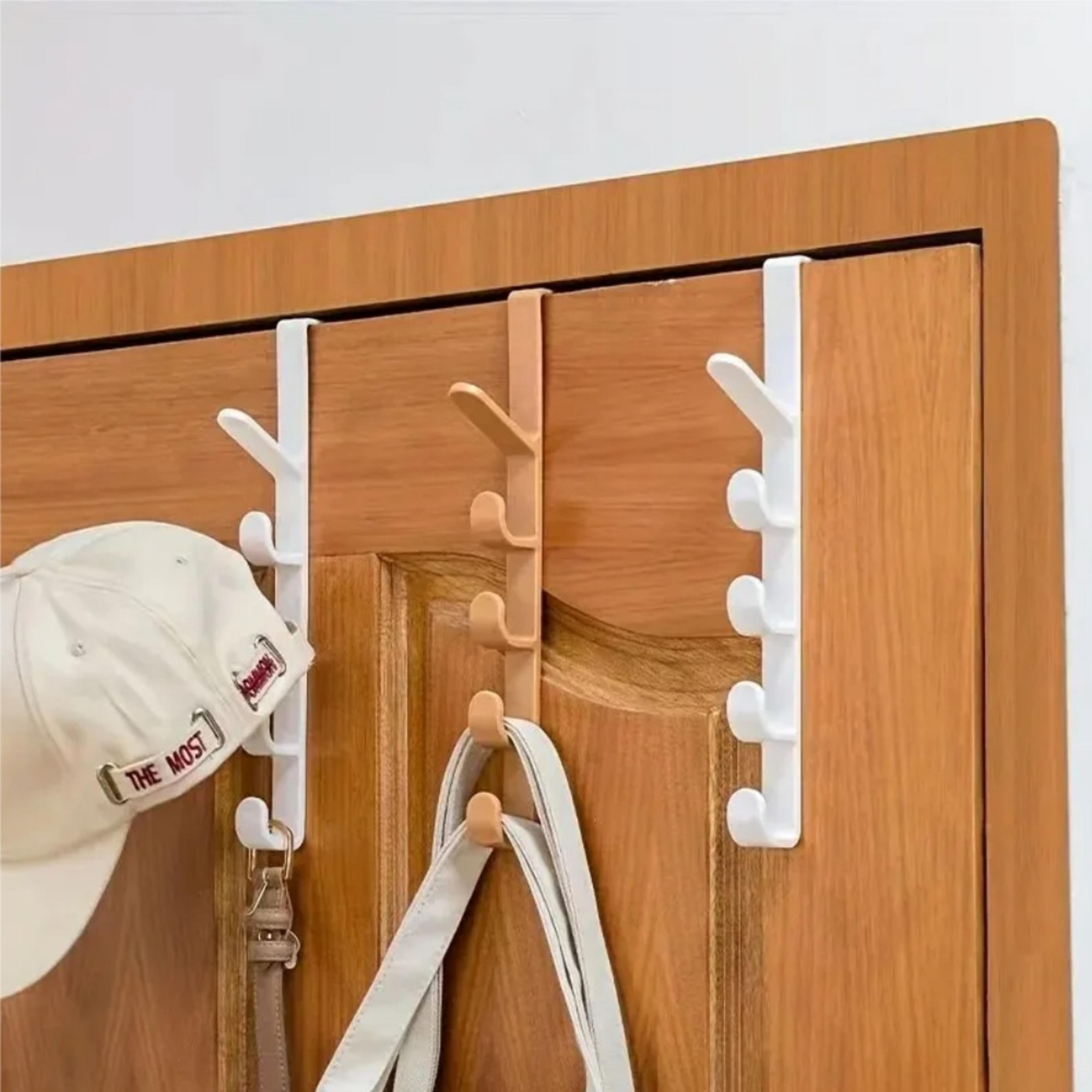 spacesaver over door hanger and purse organizer for clothes and bags
