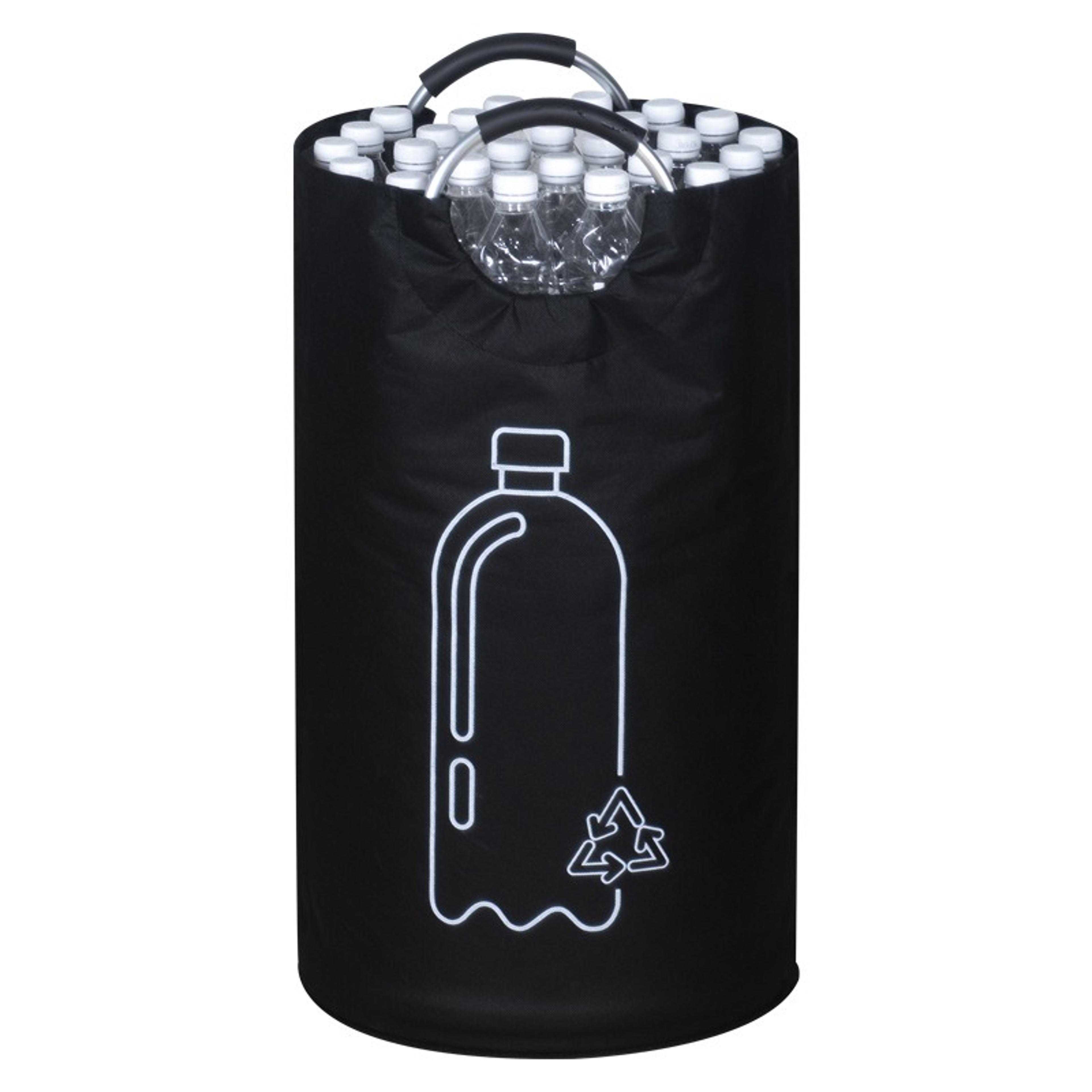 bottle recycling bag foldable recycling bin with aluminum handle