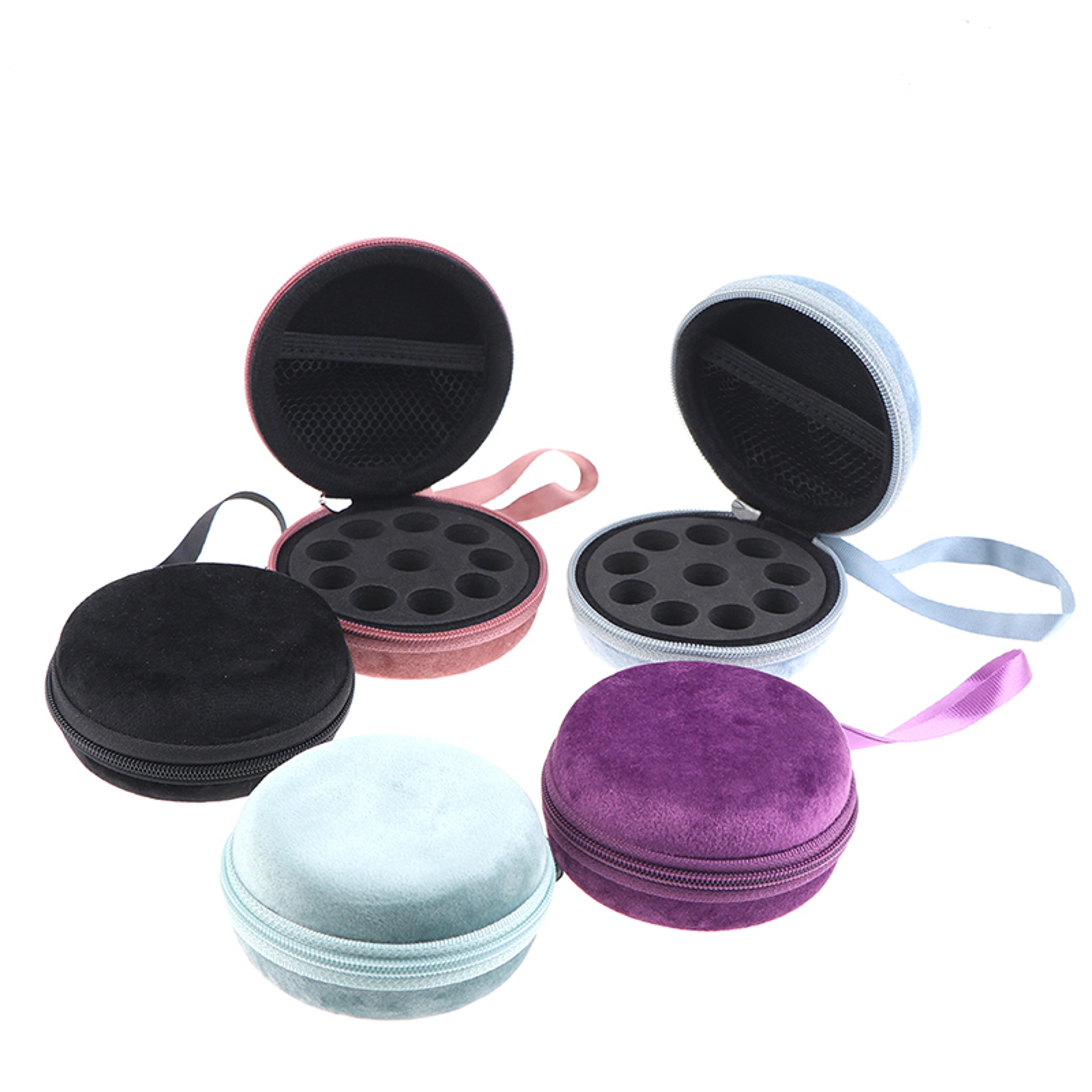 slot essential oil travel case for 1ml 2ml bottles portable storage organizer