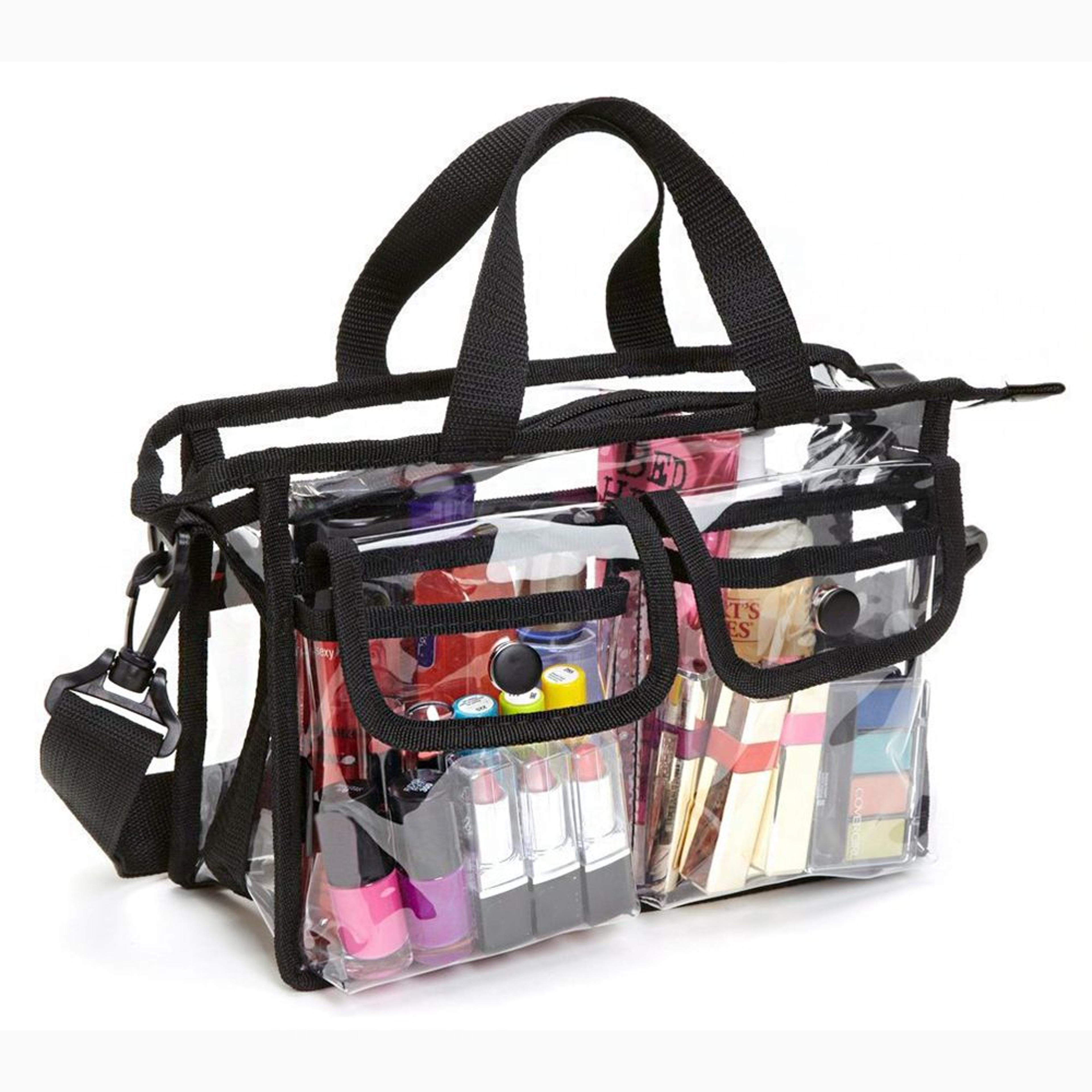 travel cosmetic organizer bag waterproof pvc makeup pouch toiletry storage case