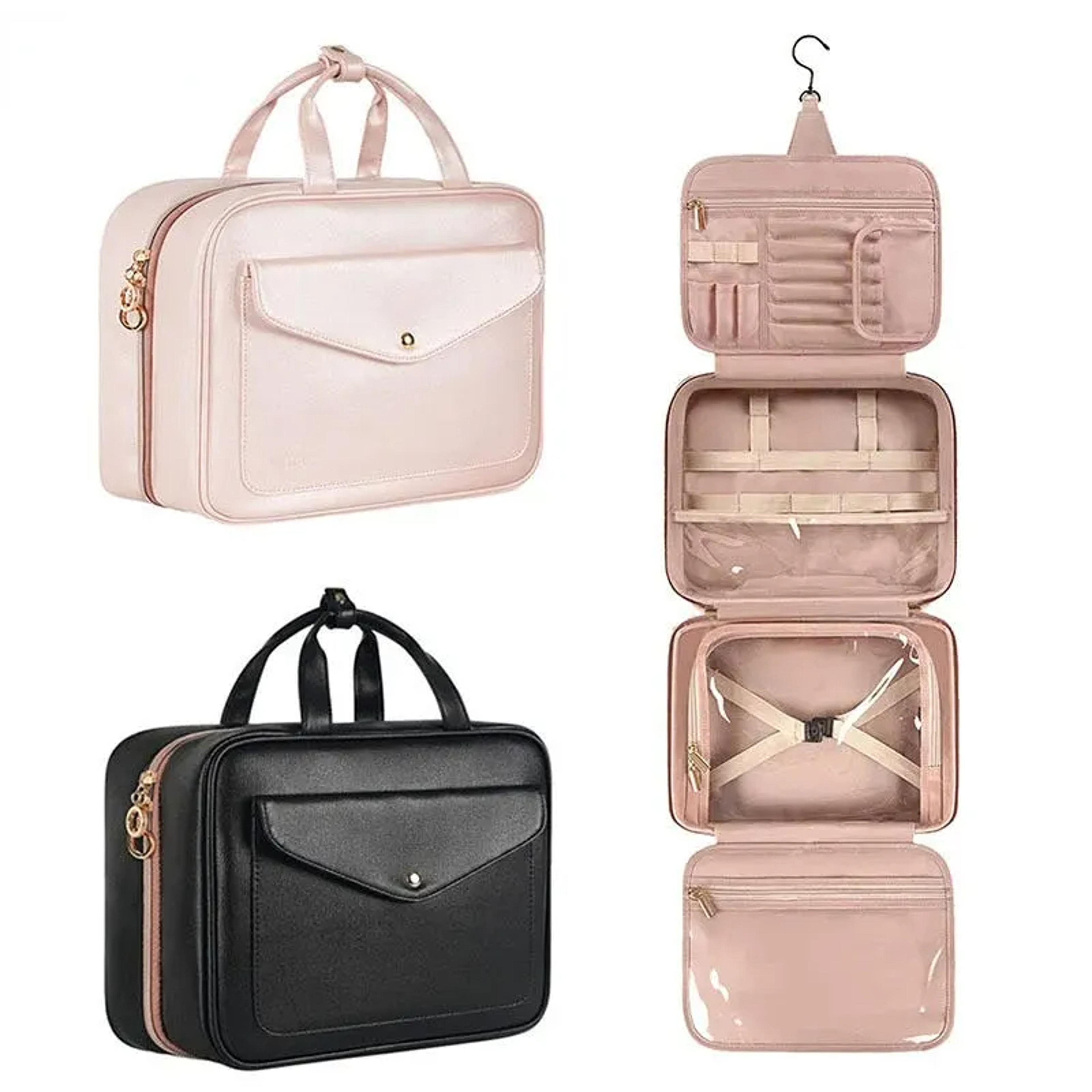 travel organizer hanging toiletry bag waterproof cosmetic storage case