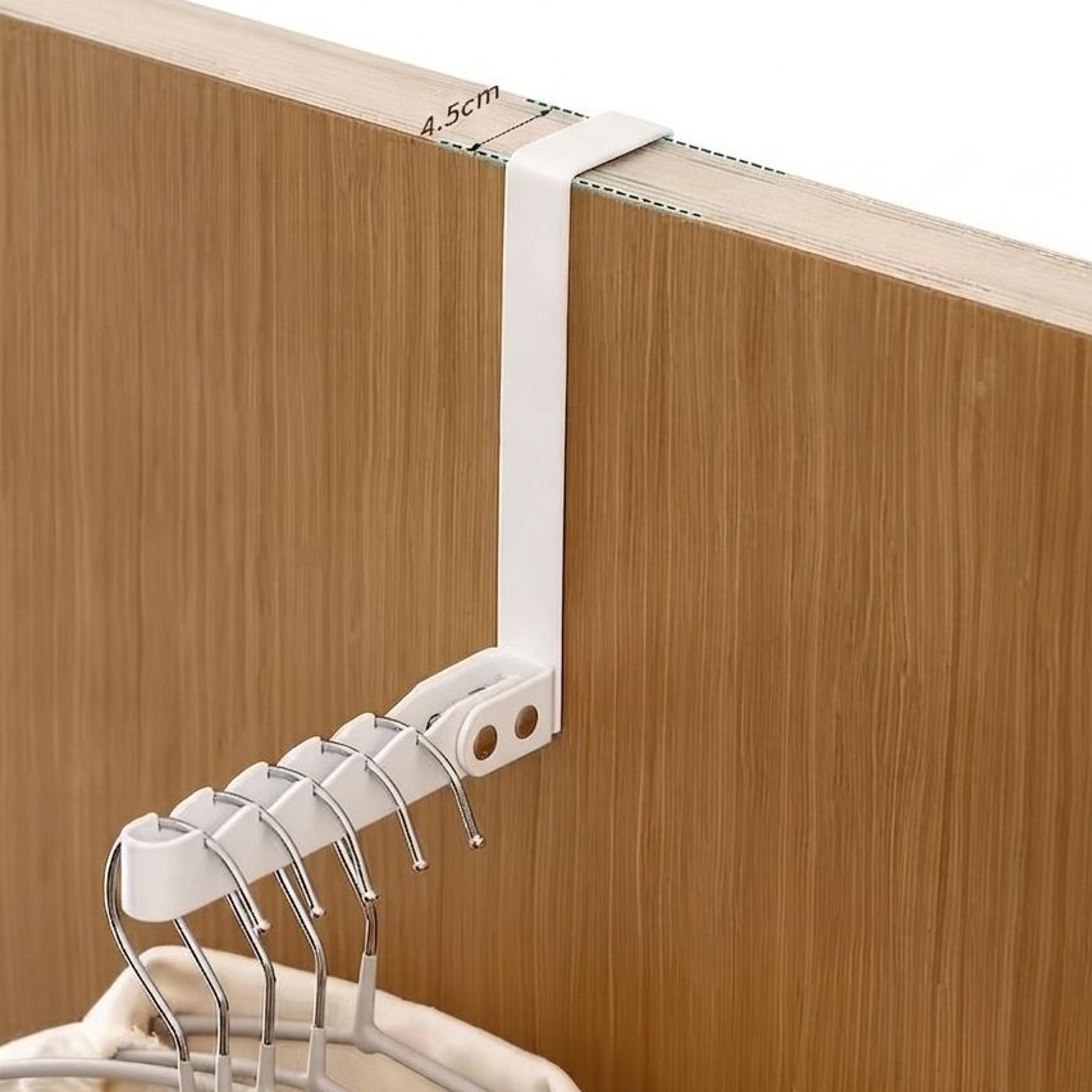 foldable over door hanger rack no drill storage organizer for bedroom bathroom closet