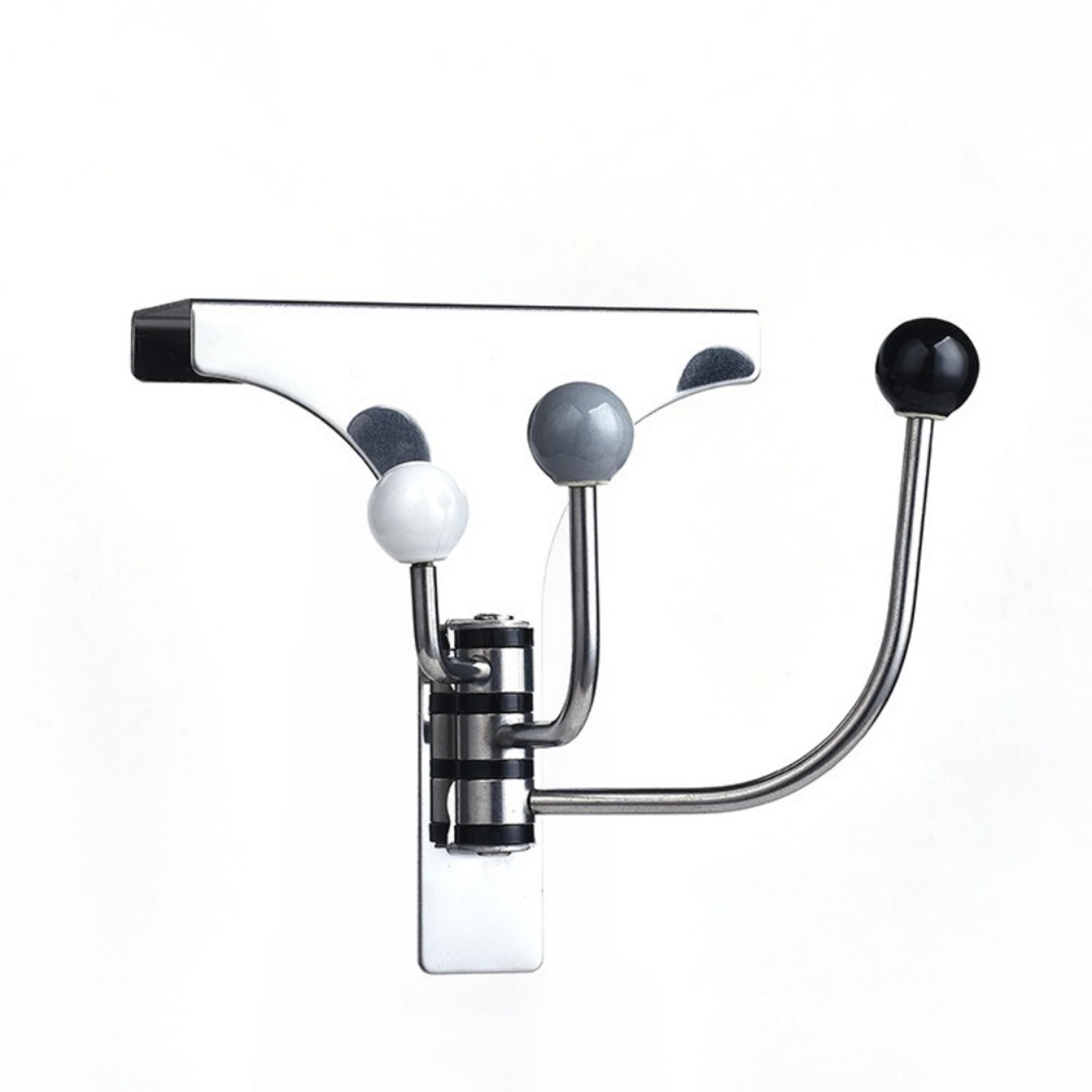 multipurpose stainless steel over door hooks space saving wall mounted towel rack