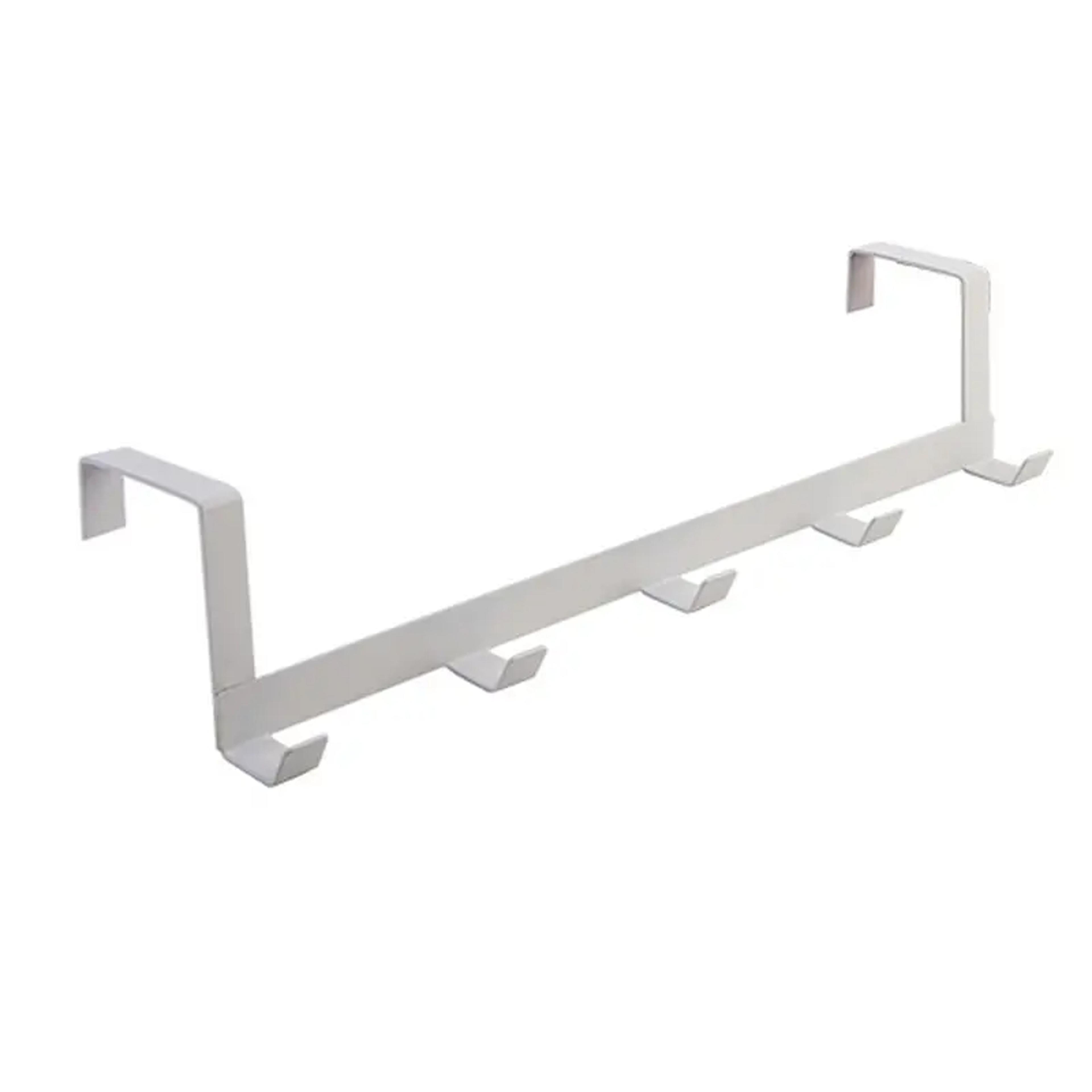 over the door hook organizer rack for bathroom and home storage