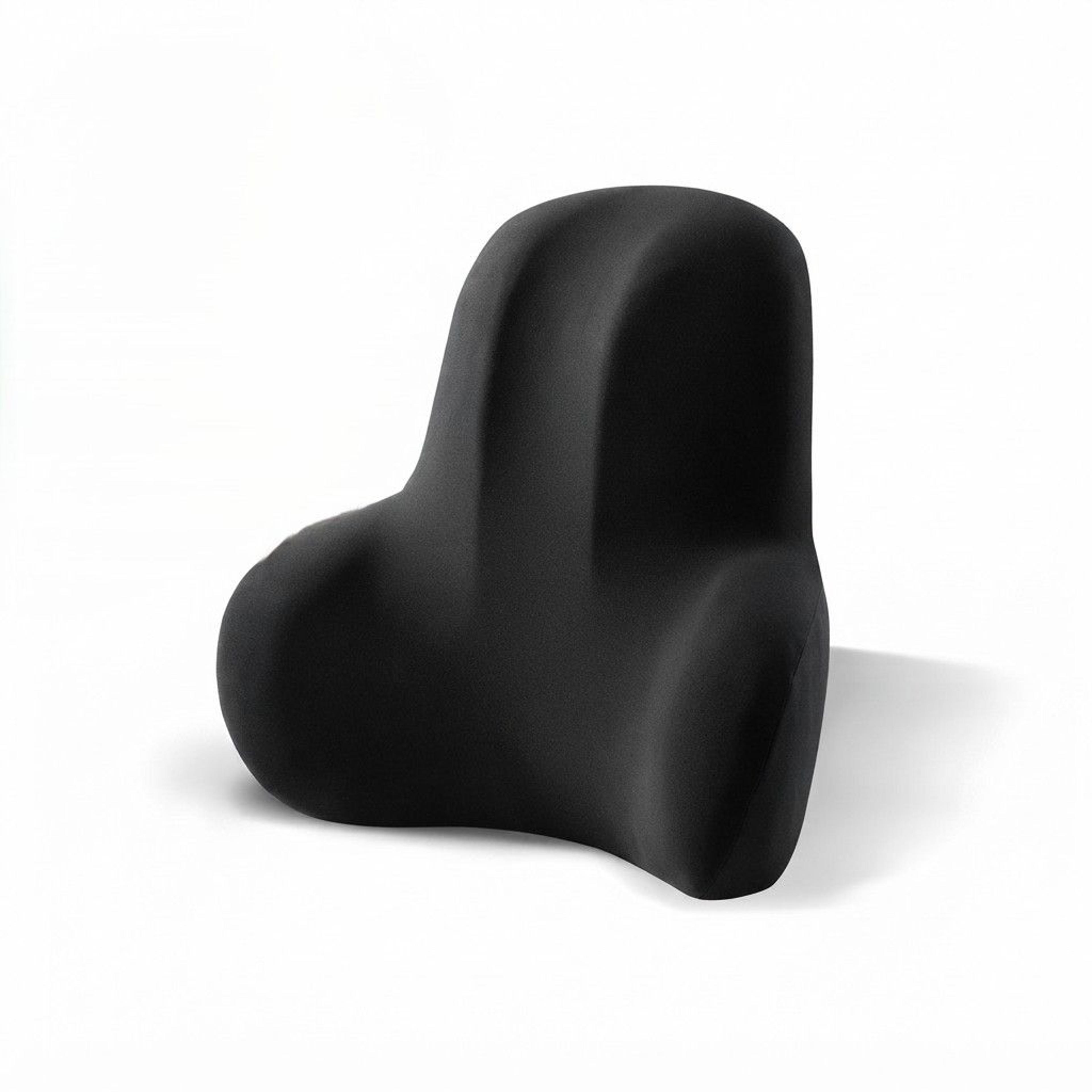 memory foam lumbar support pillow for car office chair and posture relief