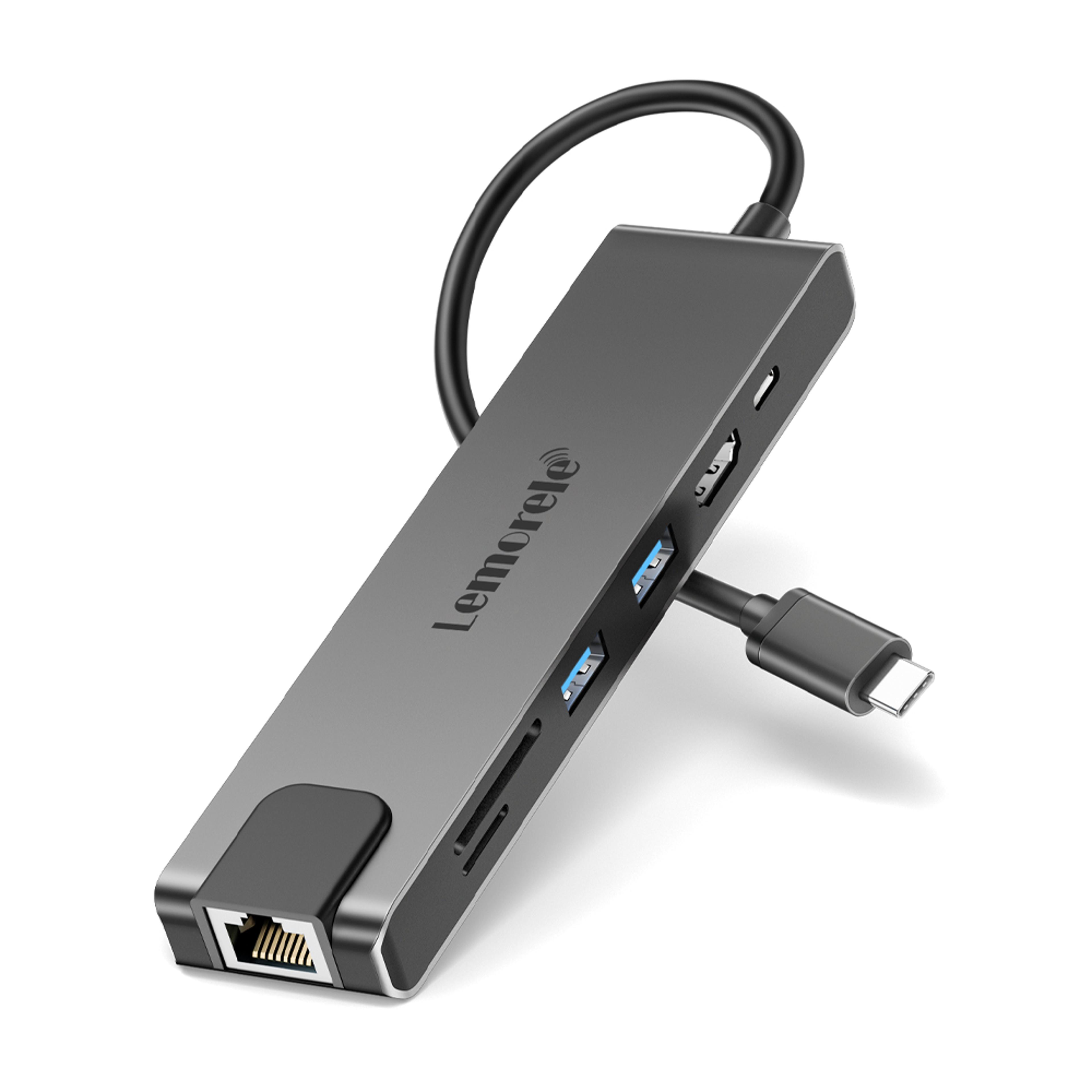 usb c docking station hdmi hub with gigabit ethernet