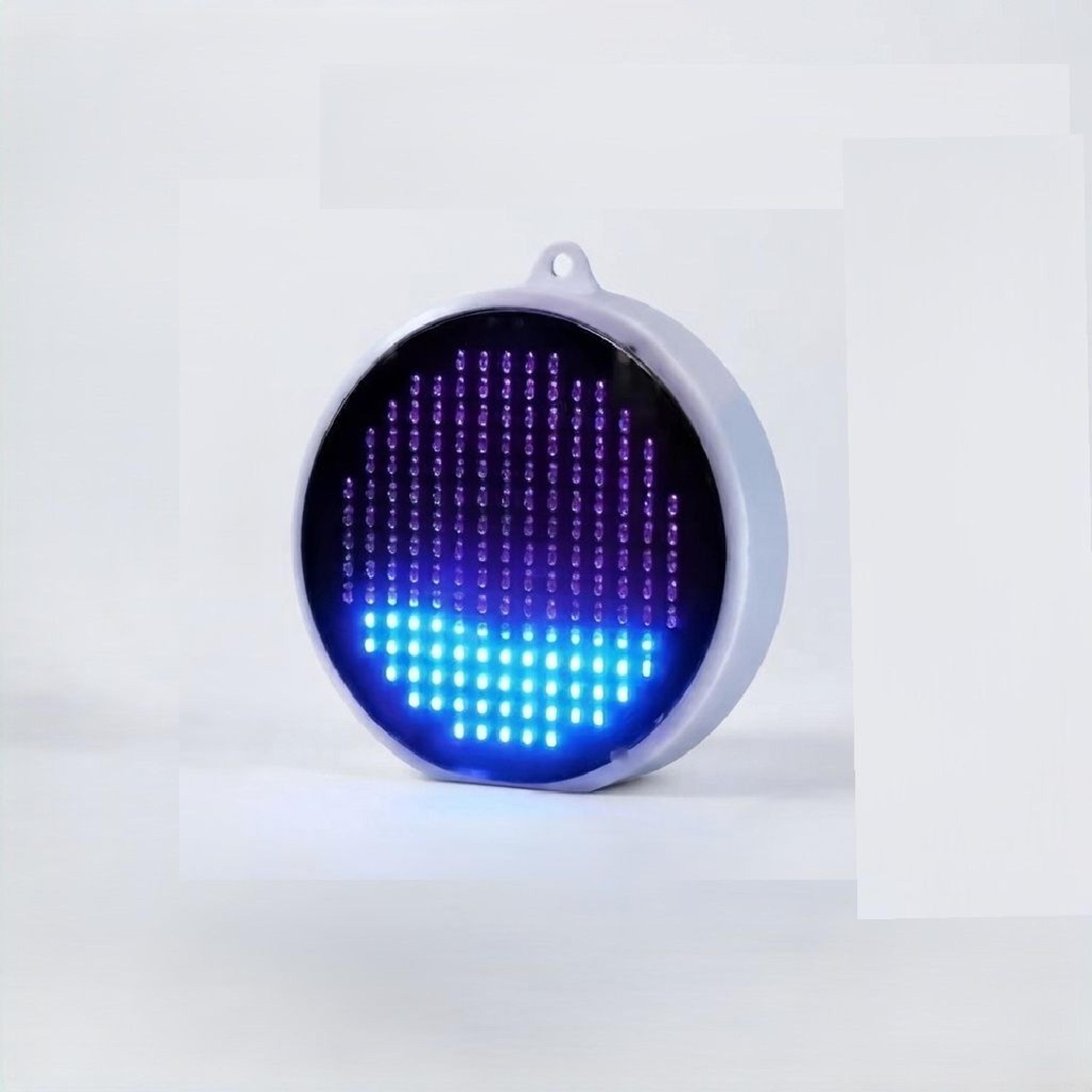 minimalist led water flow desktop decor ambient light ornament