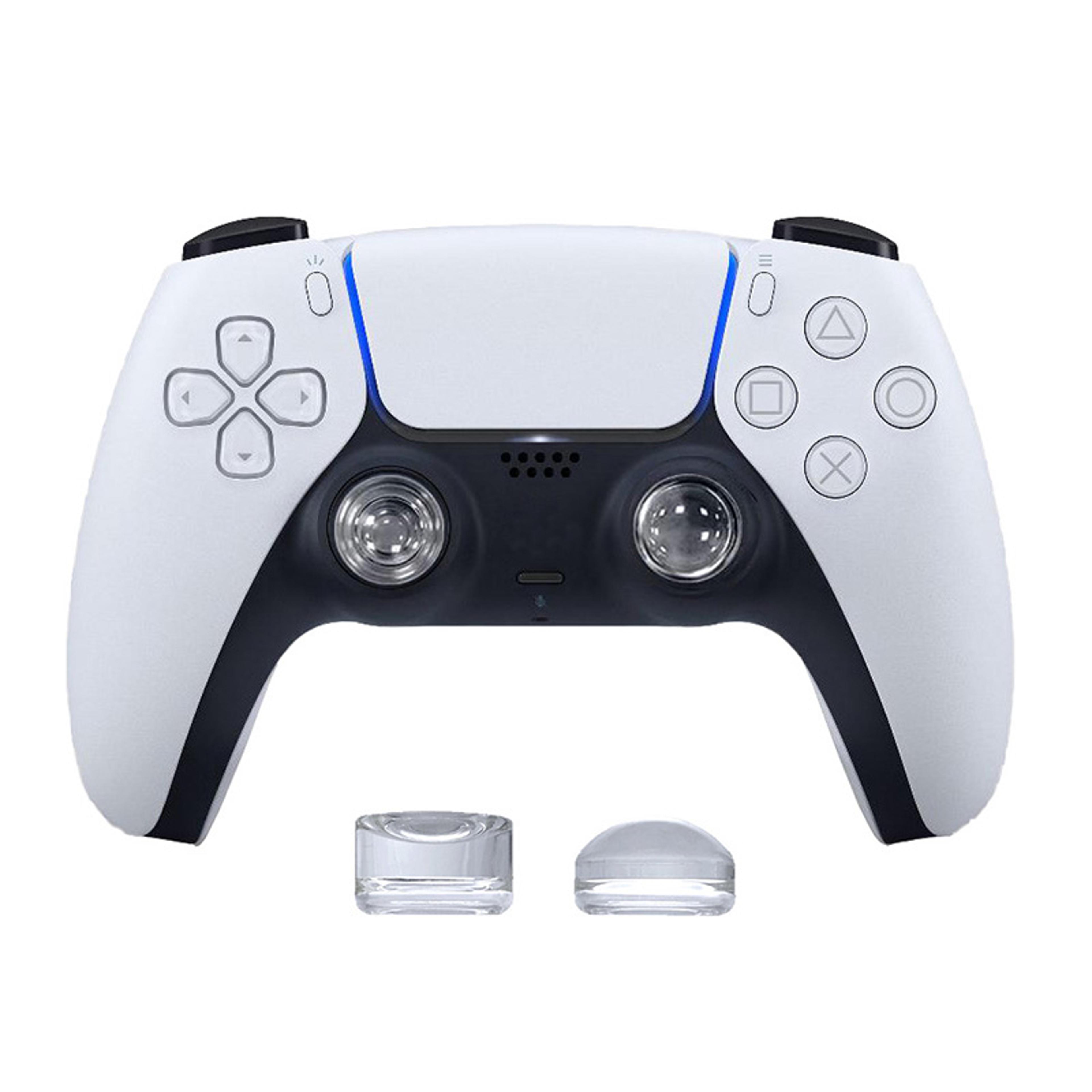 transparent silicone thumbstick grip caps for xbox controller