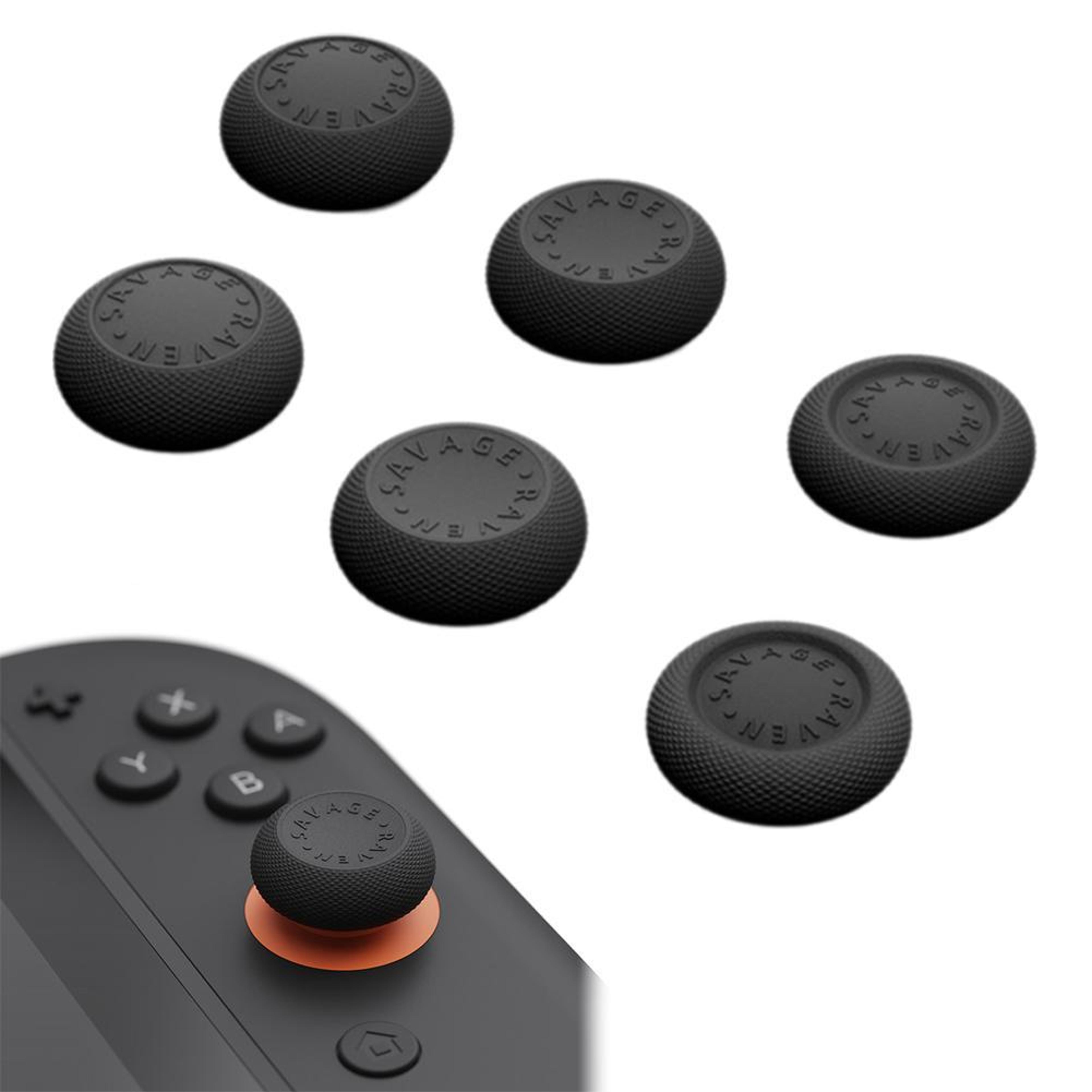 switch con thumb grips caps set non slip joystick covers for gaming