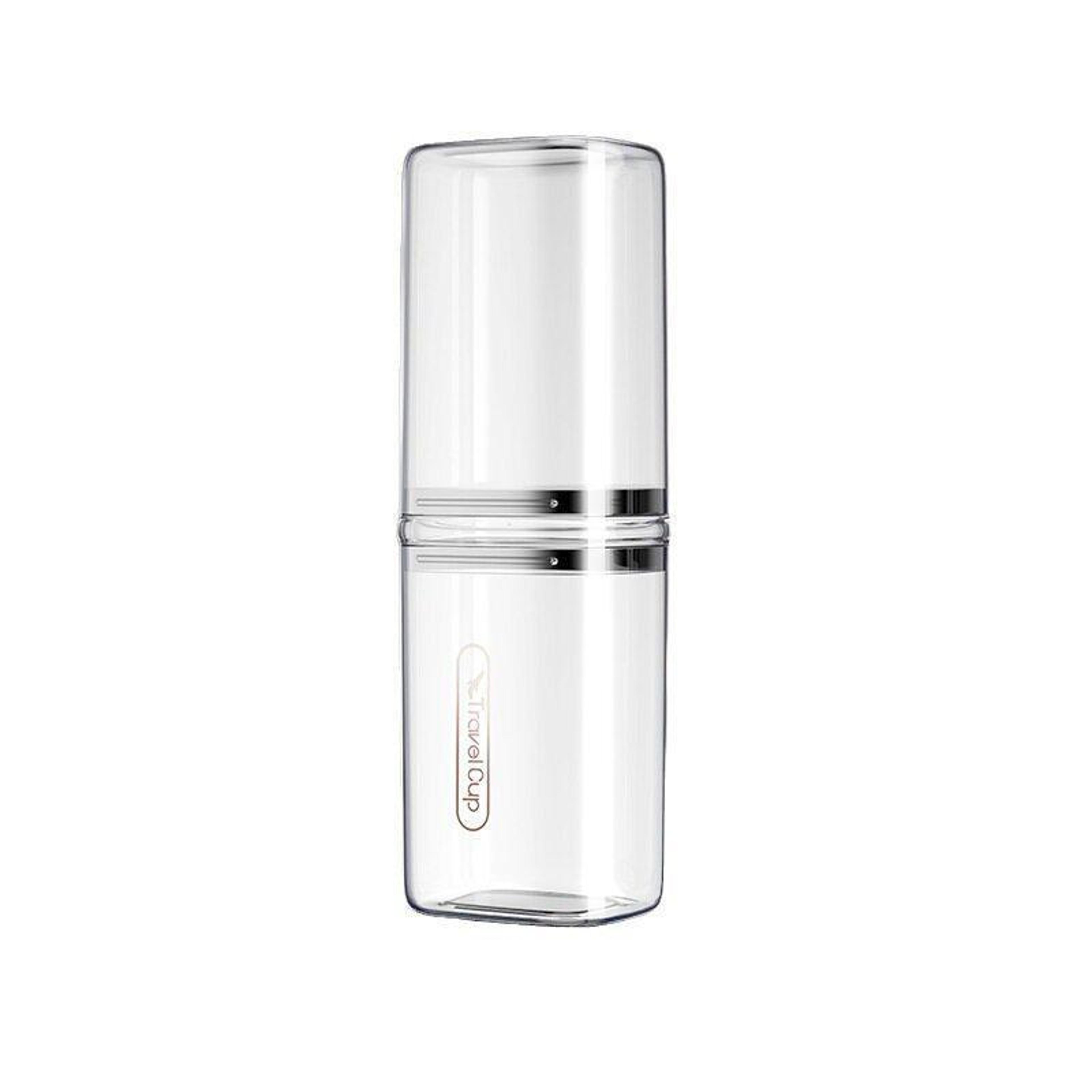 portable travel toothbrush holder case clear organizer for trips and camping