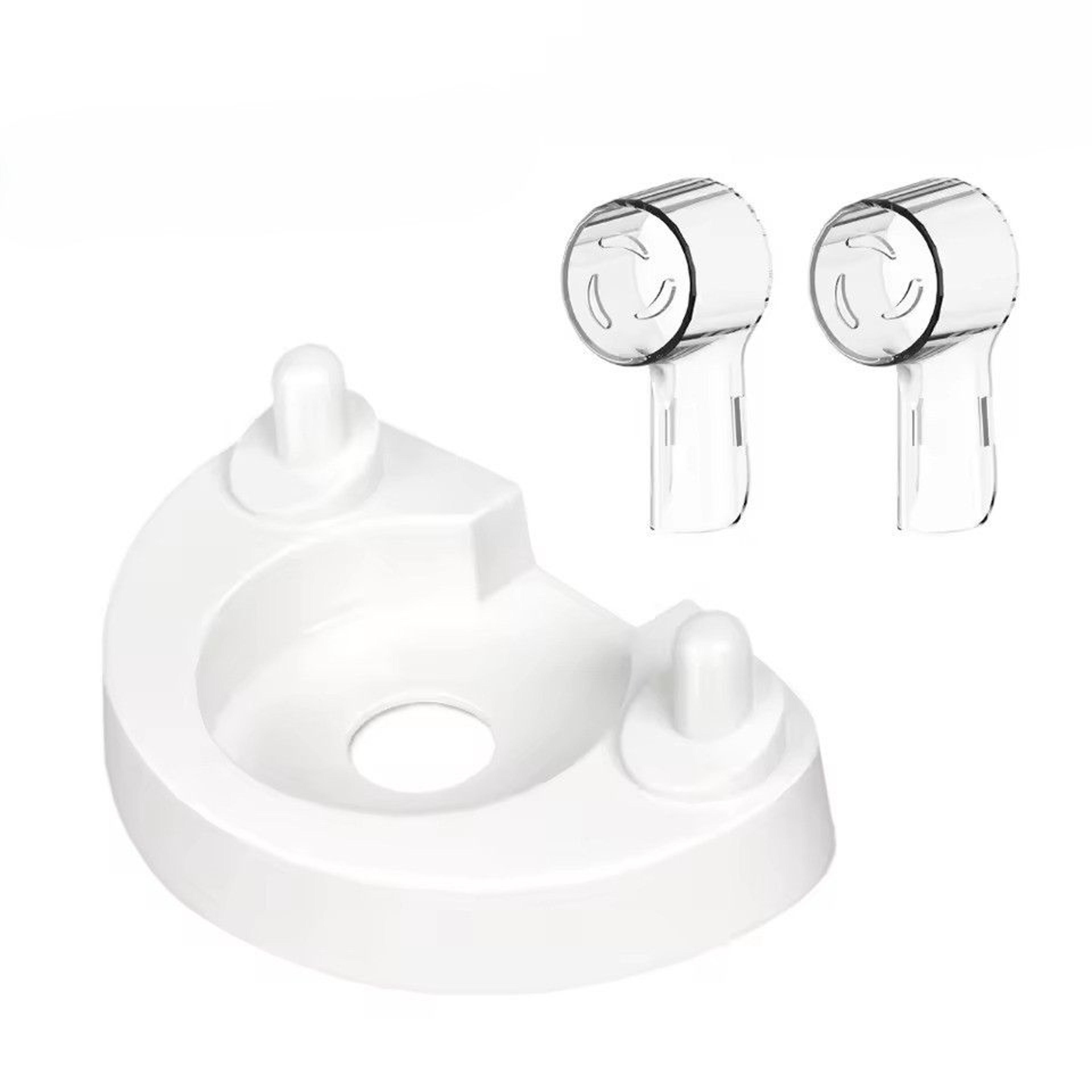 oral b io electric toothbrush holder stand with brush head storage rack