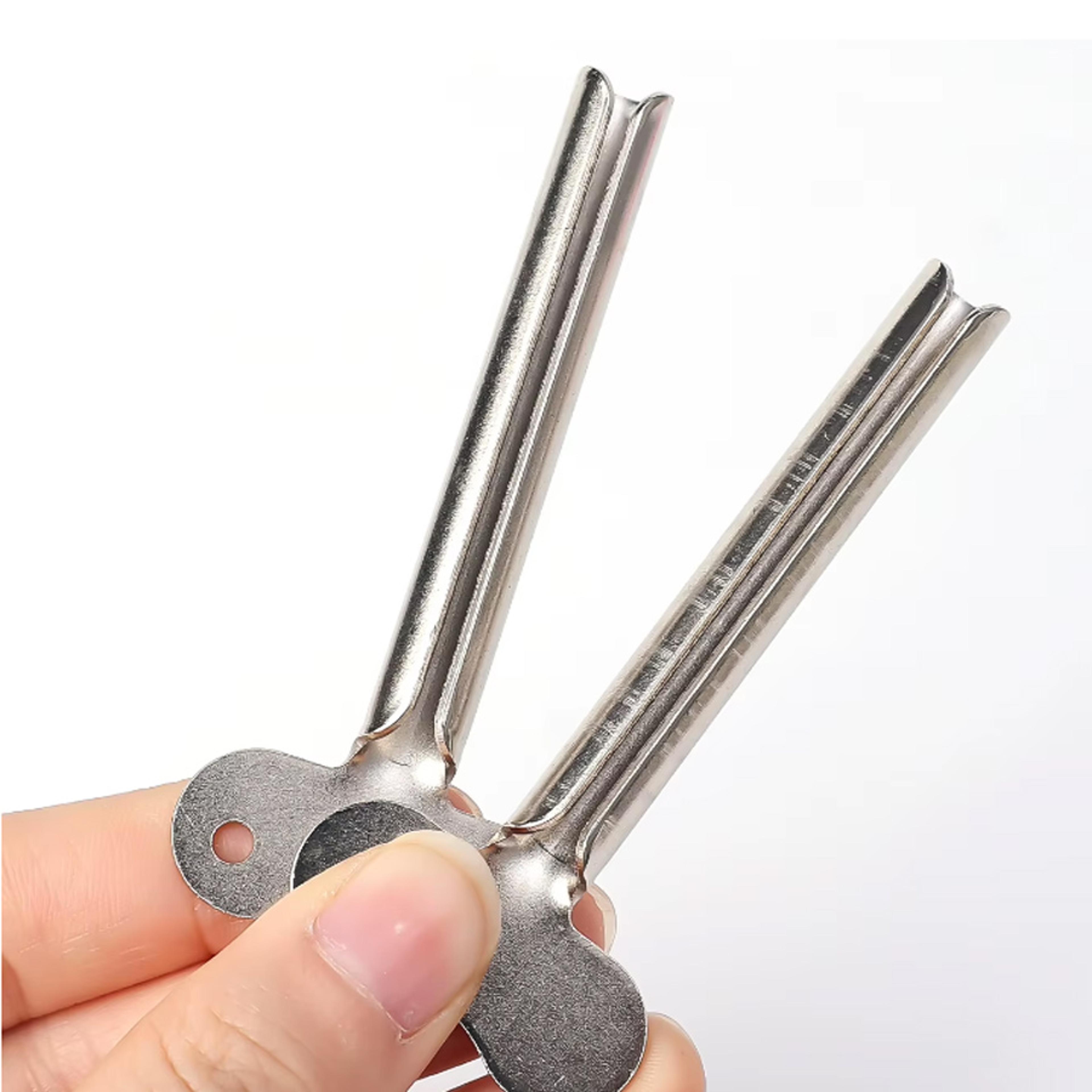 portable stainless steel toothpaste squeezer tube dispenser space saving bathroom tool