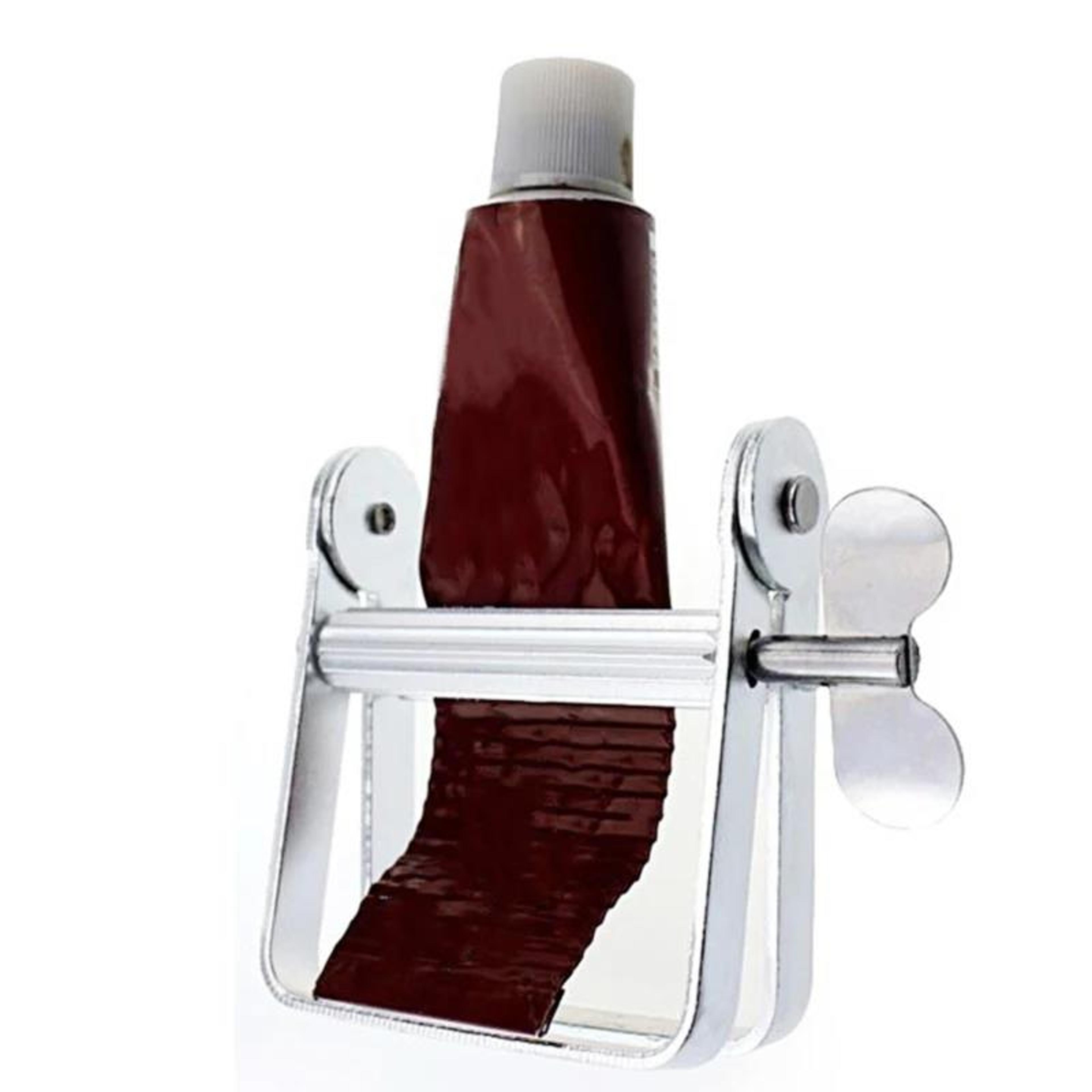 manual aluminum toothpaste squeezer tool silver roller dispenser for toothpaste and cosmetic paste