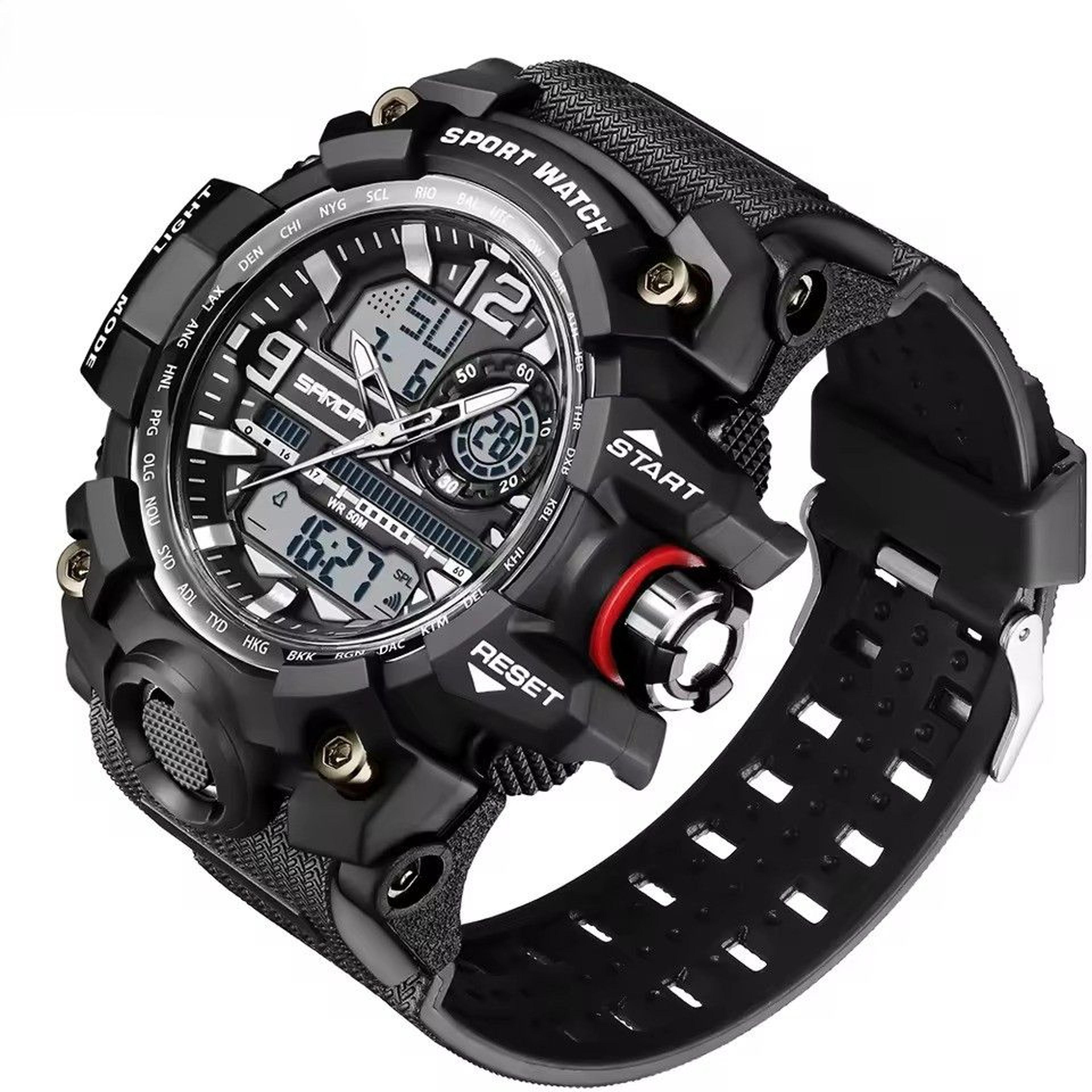 g style mens waterproof military sports quartz digital watch