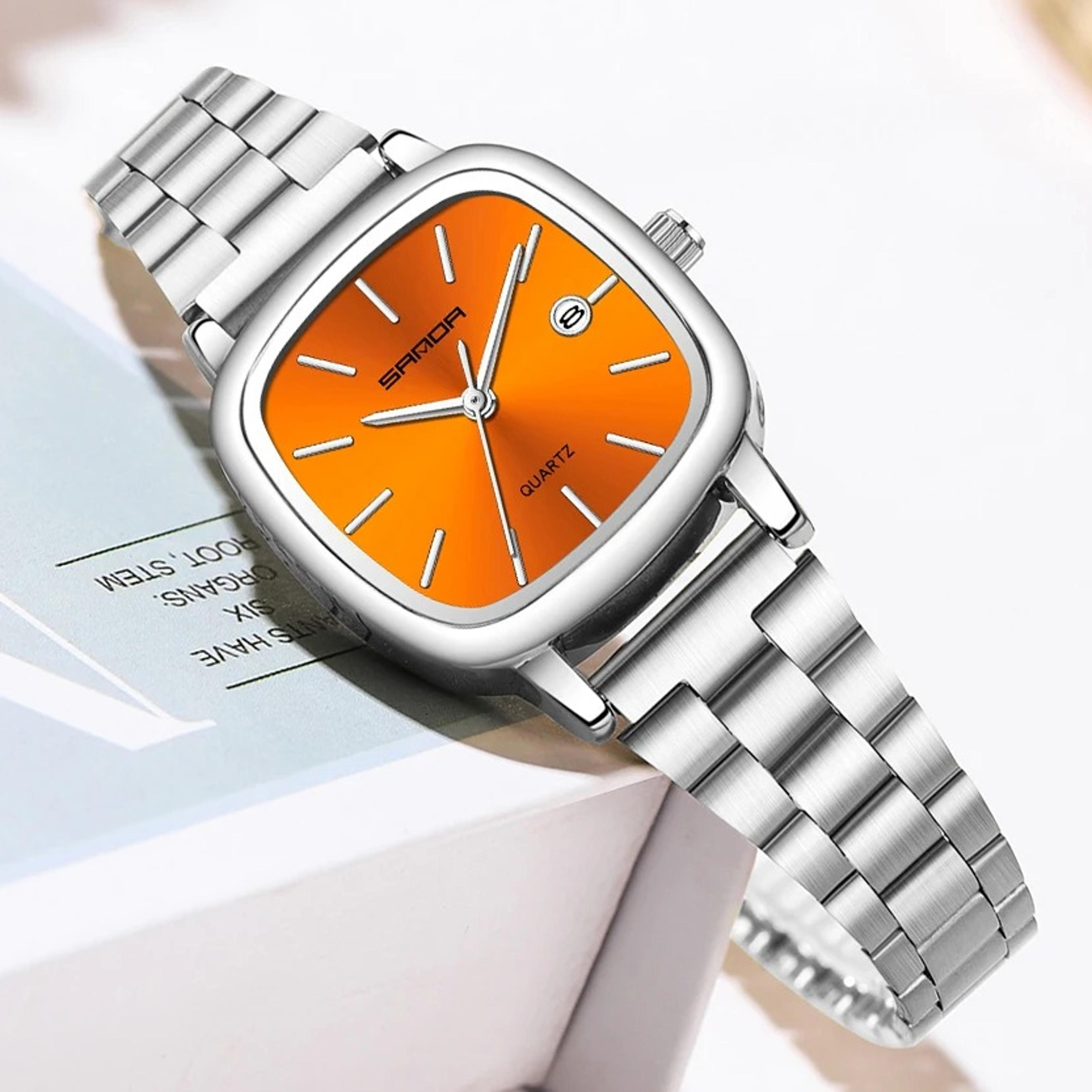 couple quartz square watches waterproof elegant matching gift set