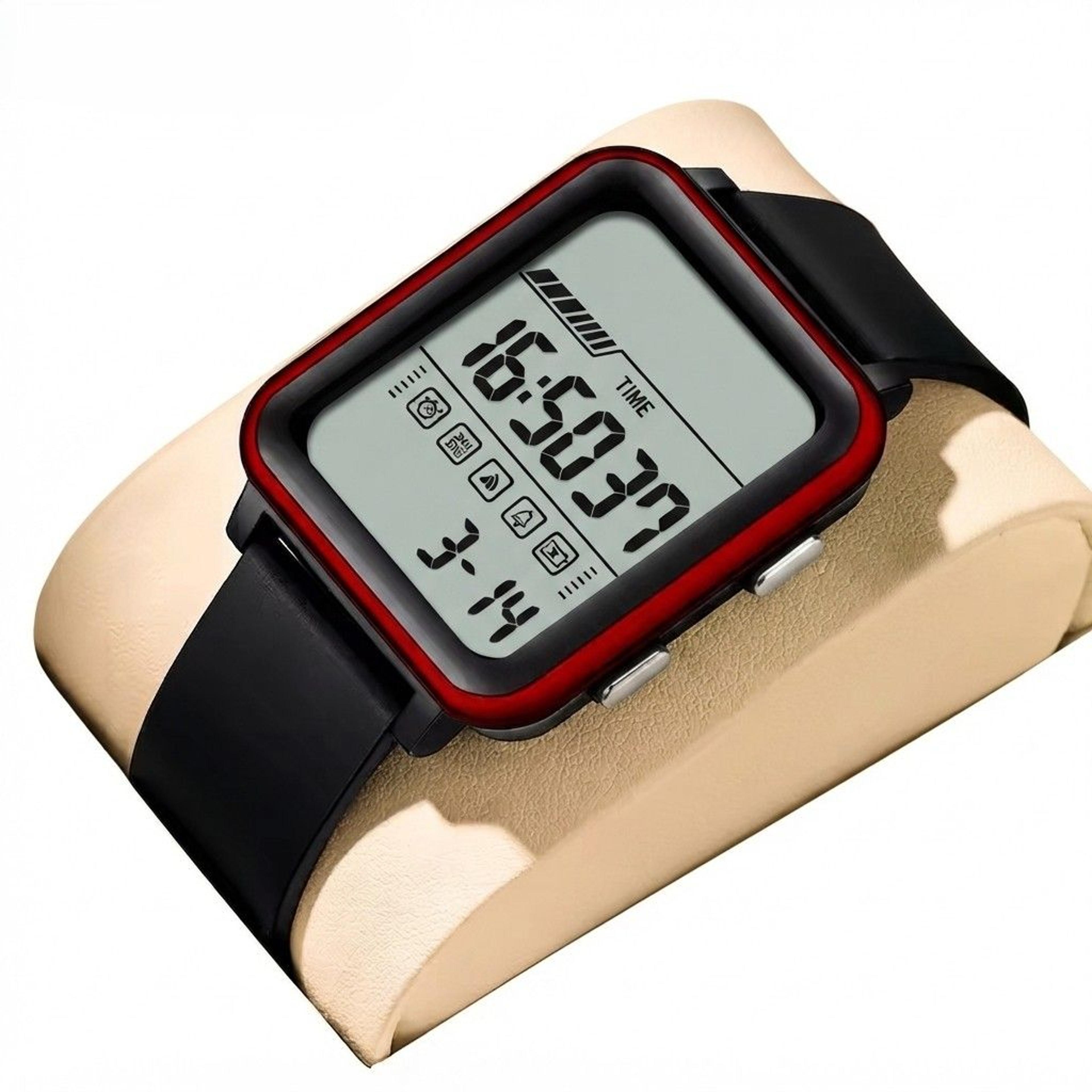 military digital watch men led sport wristwatch with stopwatch waterproof design