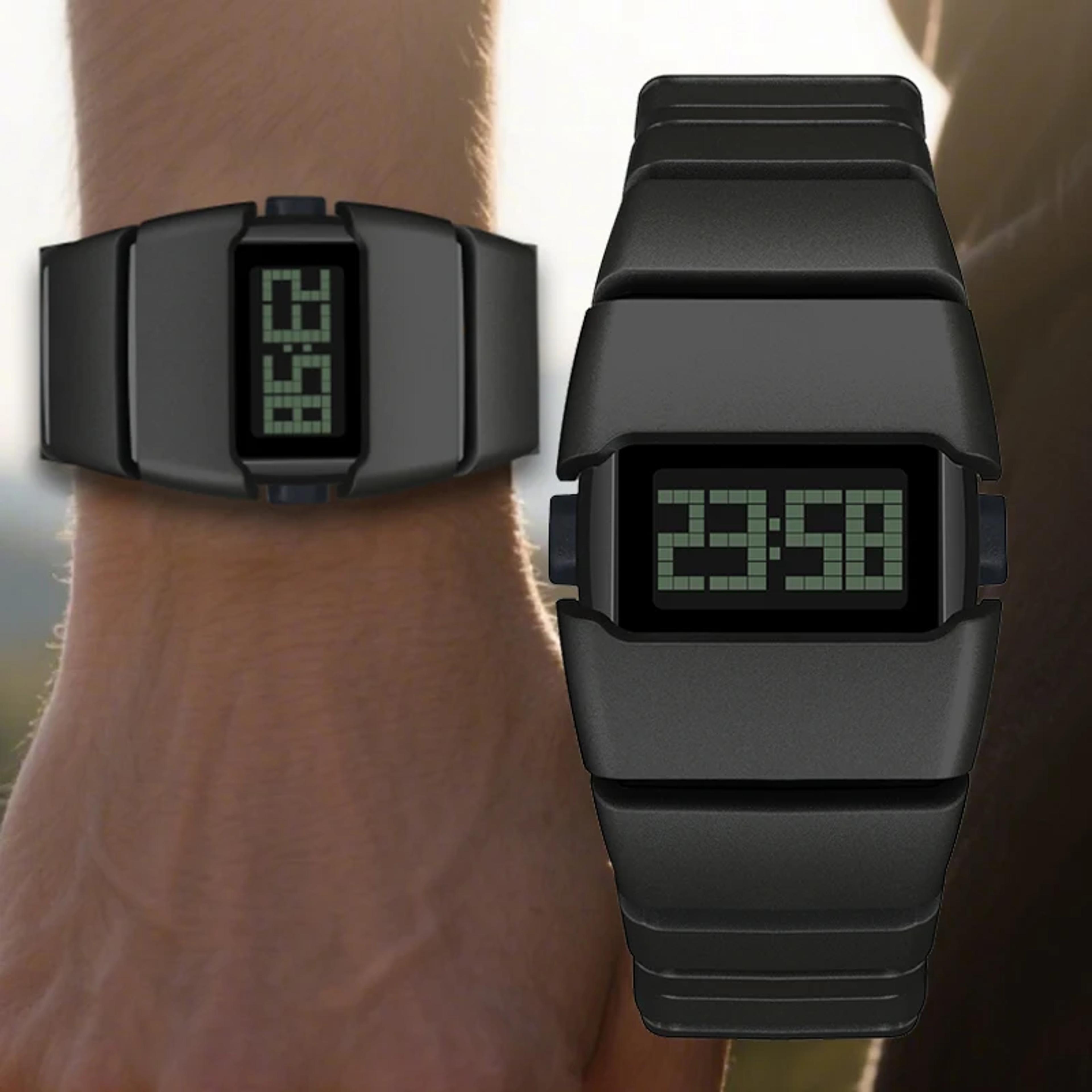 luxury mens led electronic sports watch waterproof casual digital wristwatch
