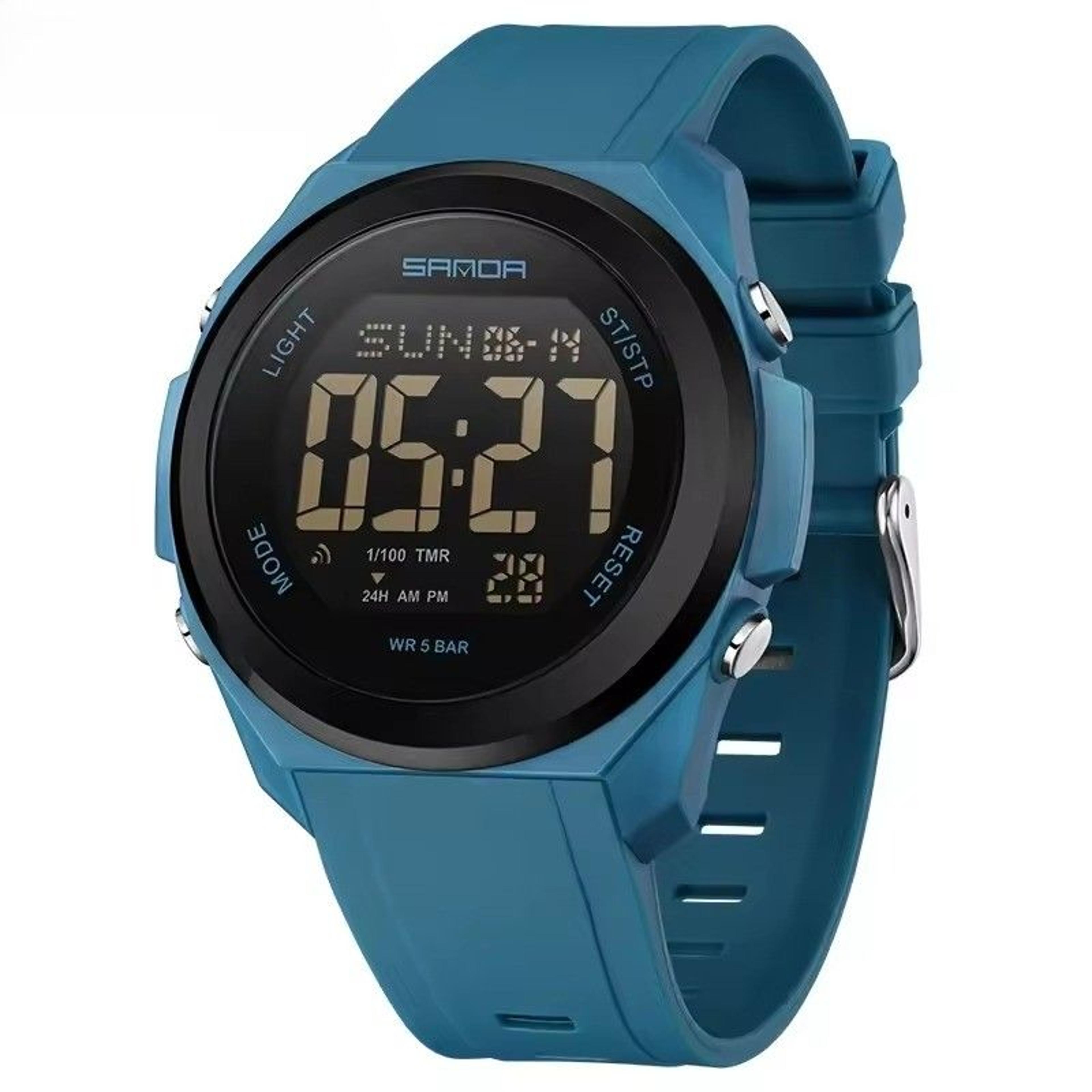 men led digital sport watch waterproof multifunctional electronic stopwatch watch