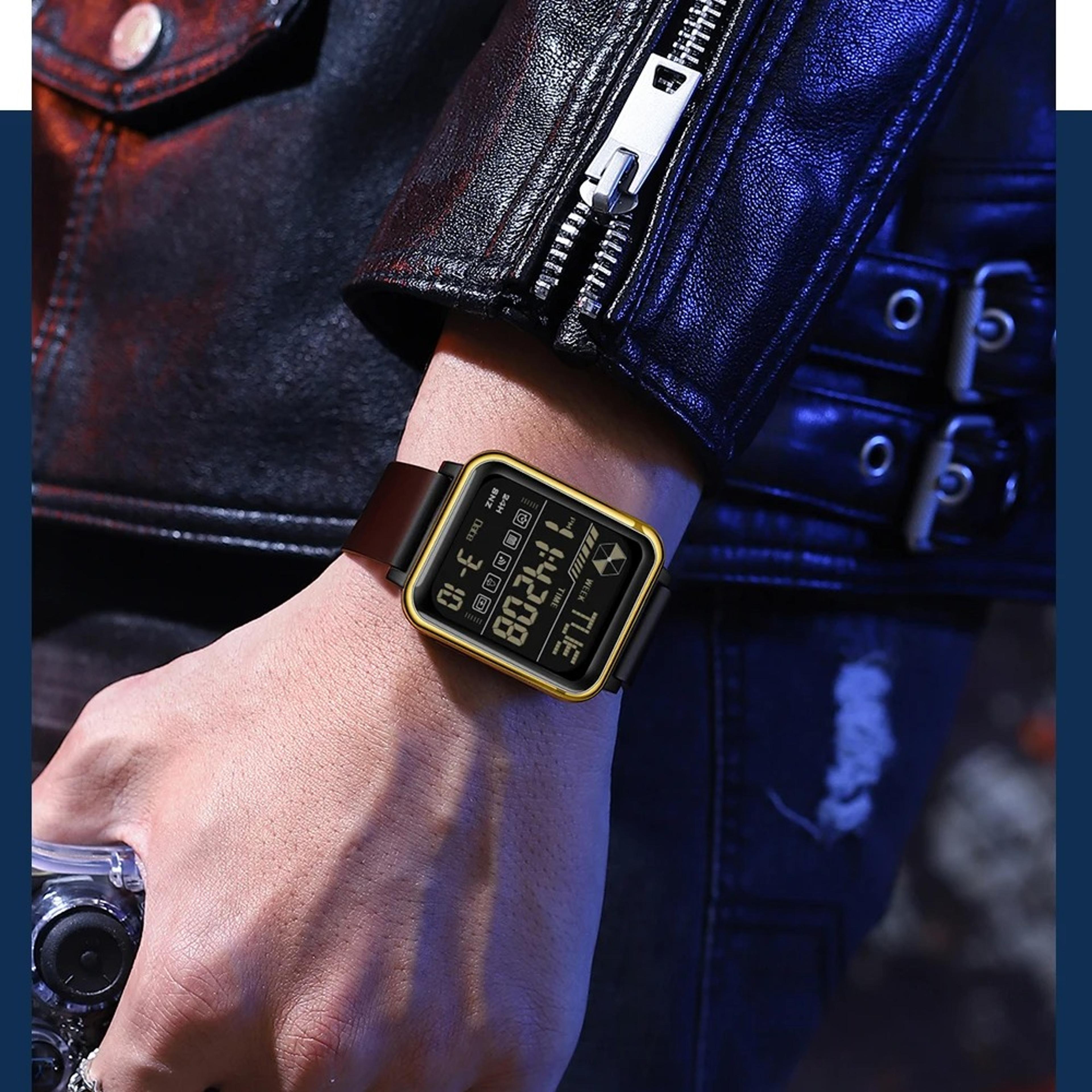 waterproof digital military sports watch for men