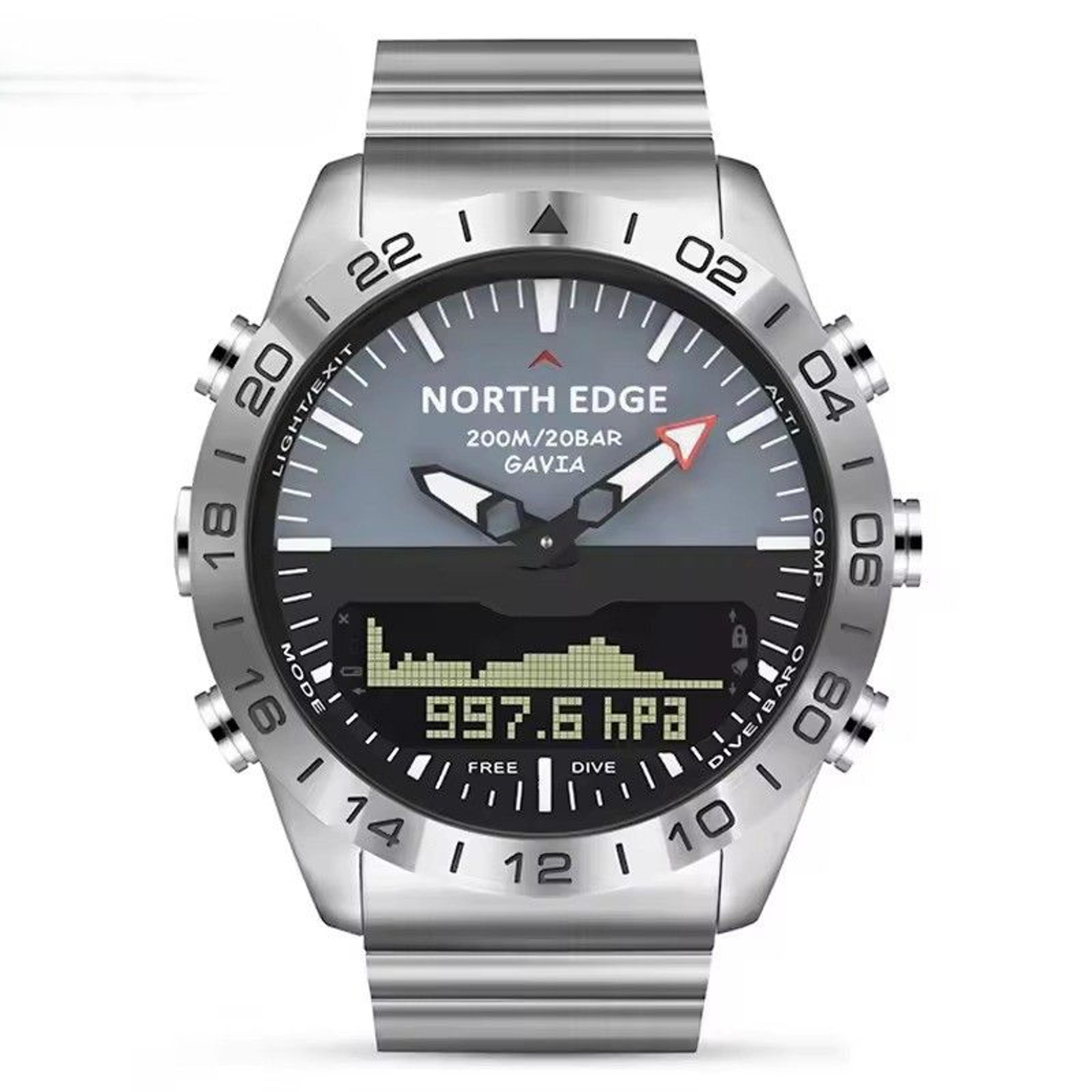 men dive sports digital watch waterproof military compass altimeter watch