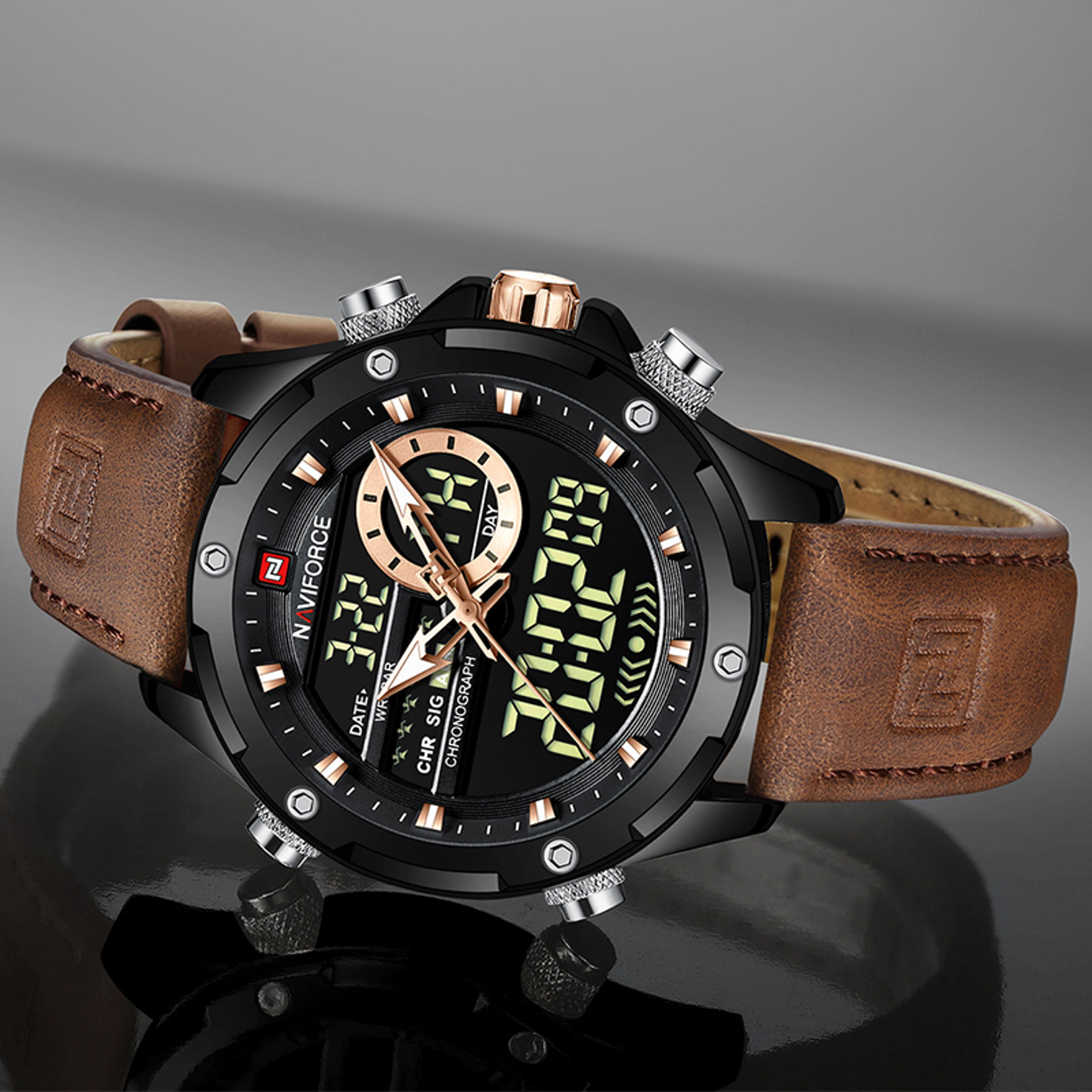 digital military sports watch for men waterproof led quartz wristwatch