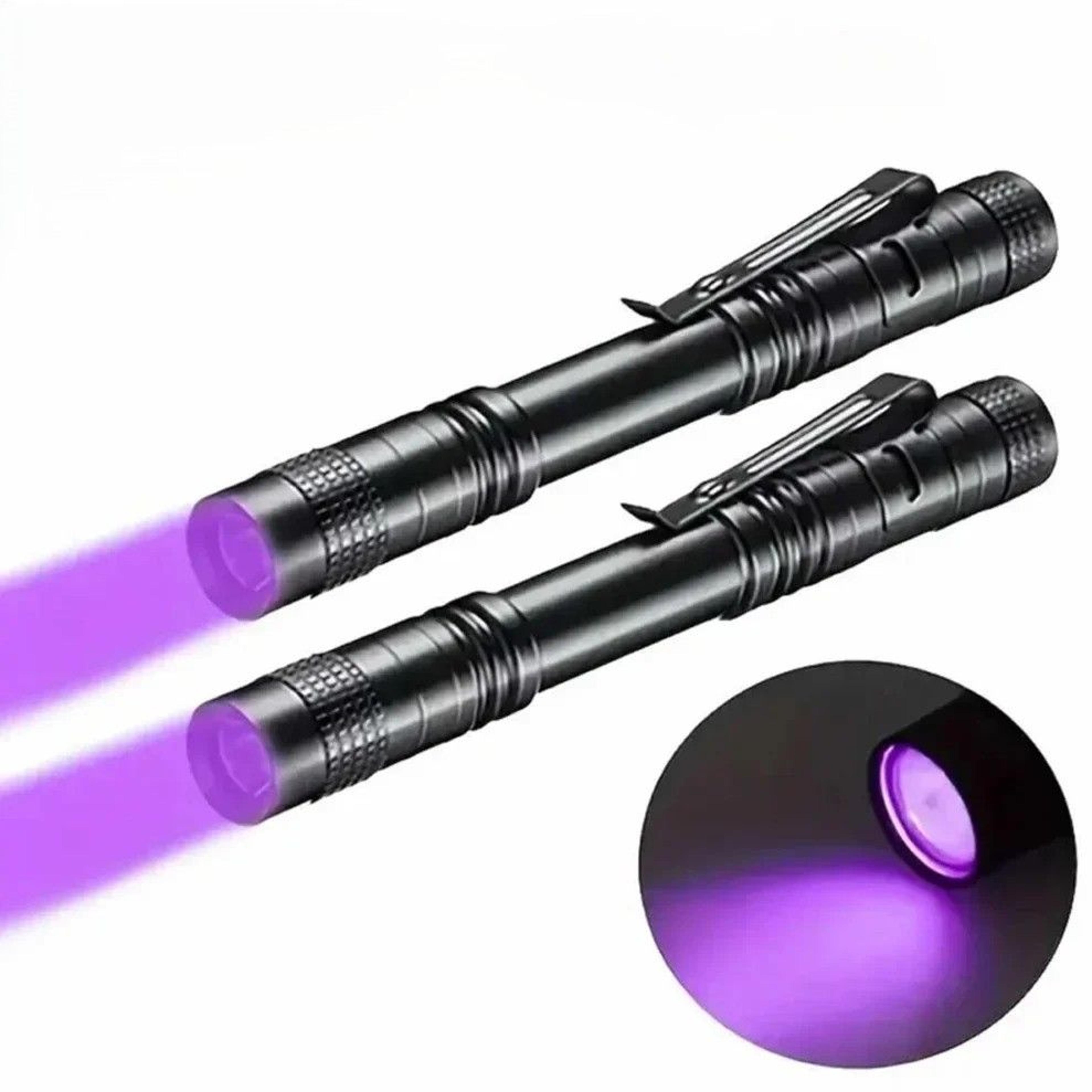 uv flashlight portable black light pet urine detector torch