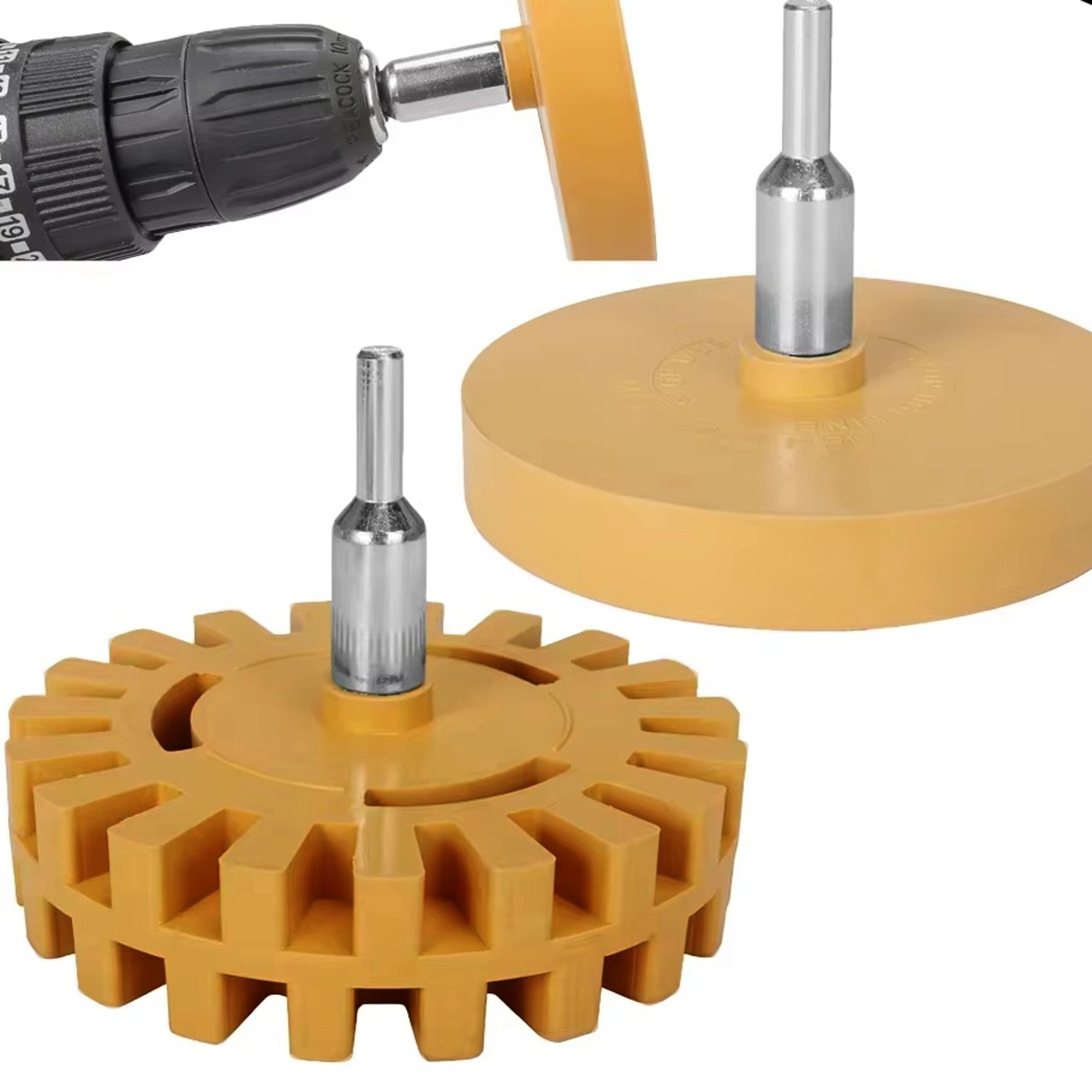 rafford car decal eraser wheel adhesive remover with drill adapter