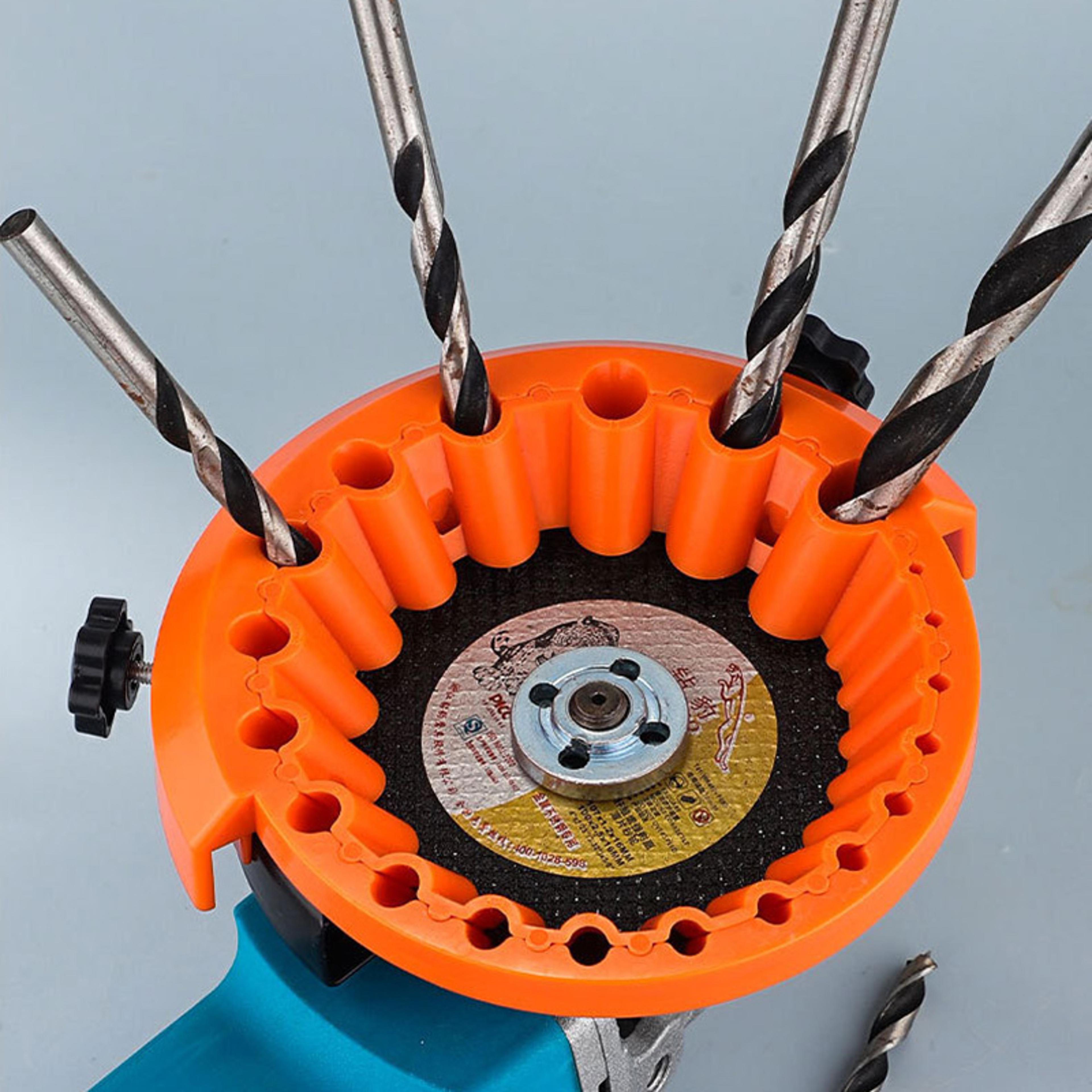degree drill bit sharpener angle grinder attachment for bits