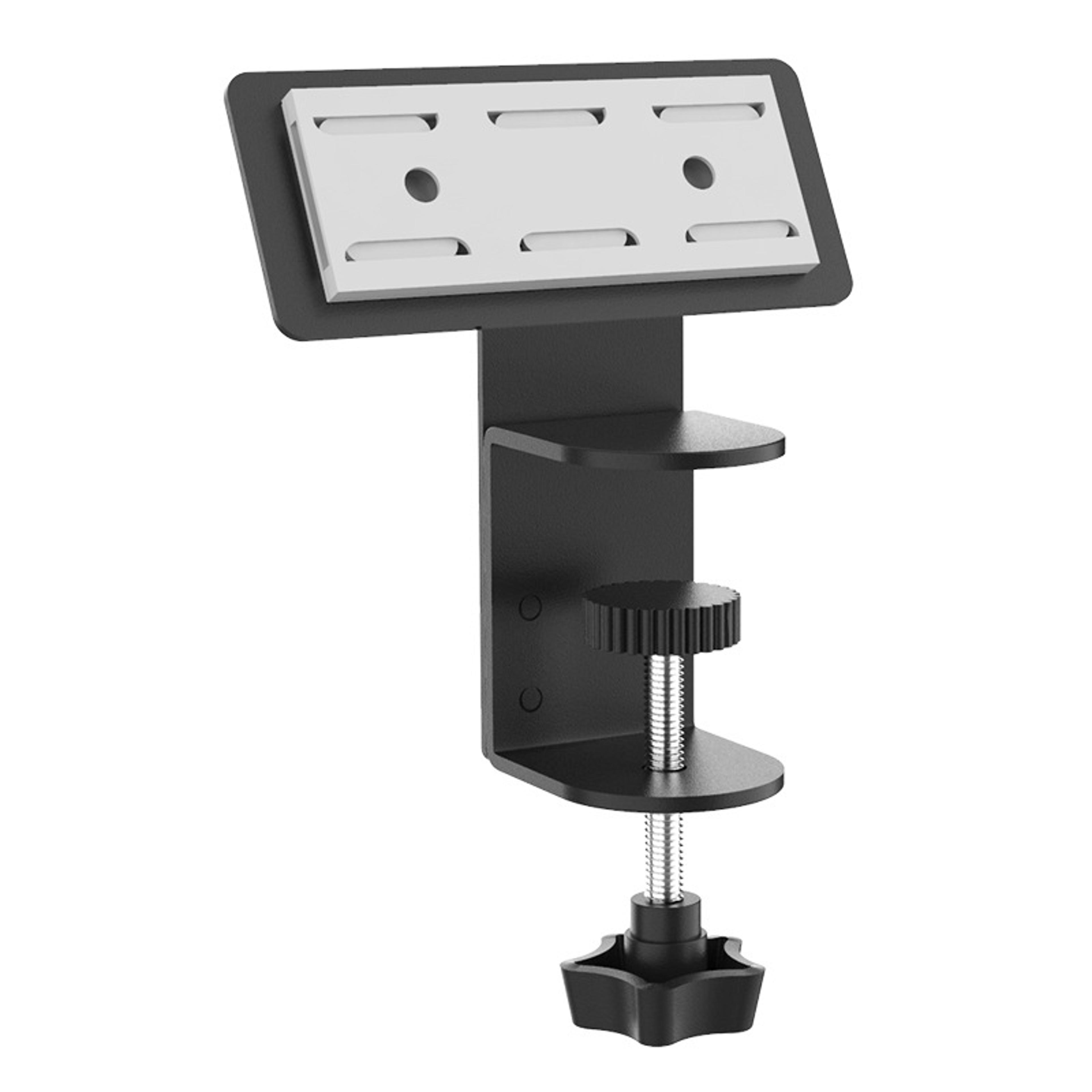 no drill under desk power strip holder and cable management tray