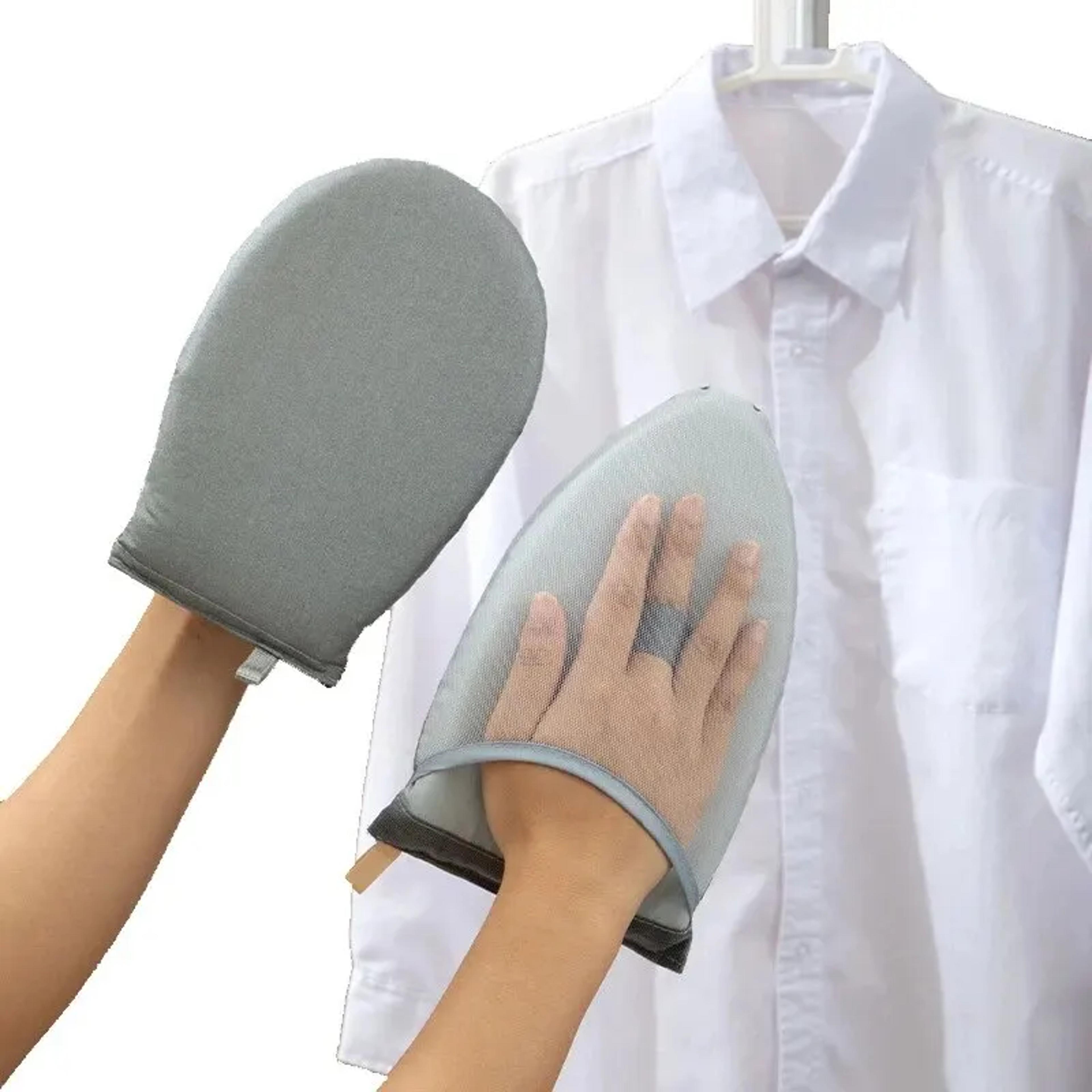 portable handheld ironing board heat resistant garment steamer mitt