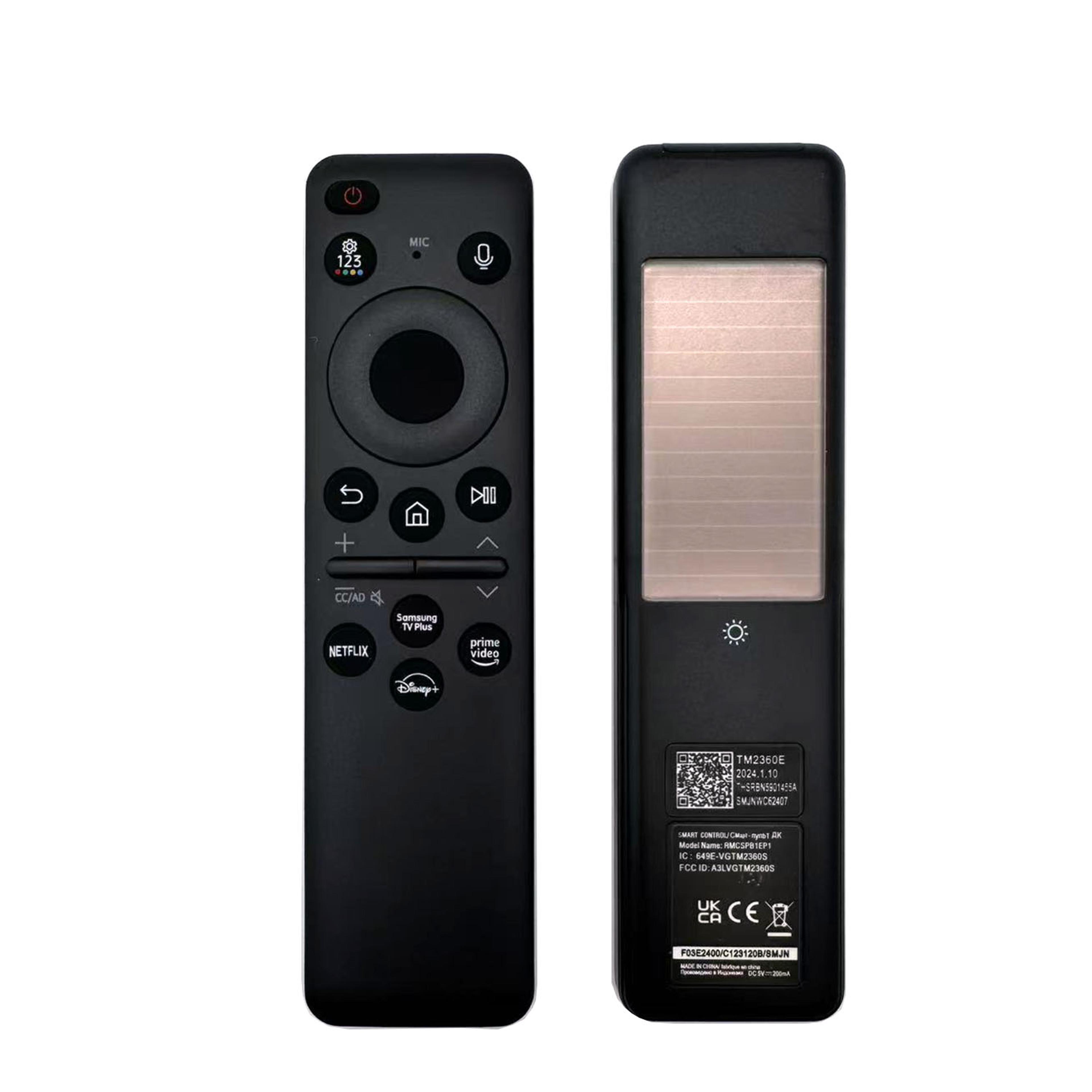 solar voice remote for smart tv