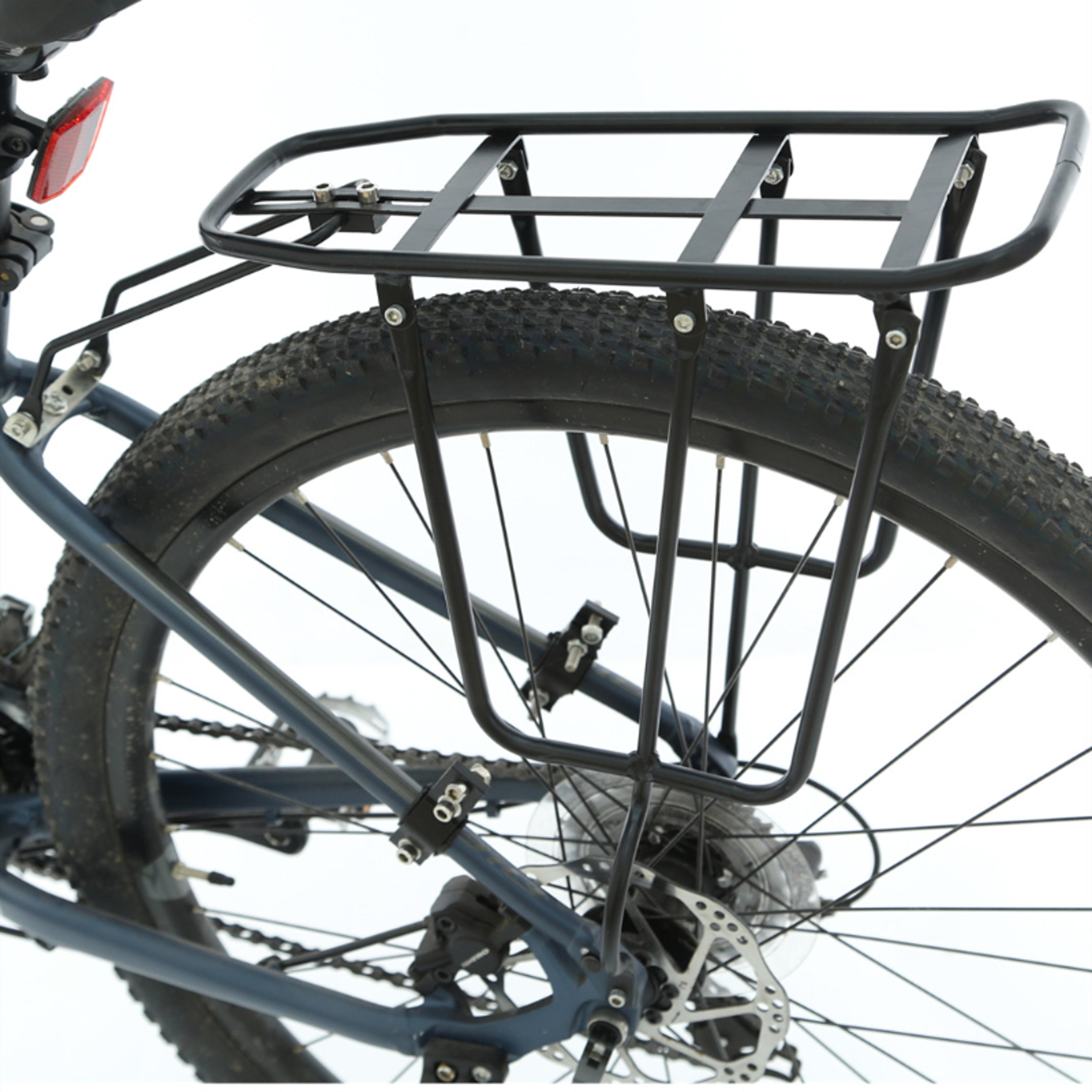 heavy duty mountain bike rear rack disc brake bicycle cargo carrier