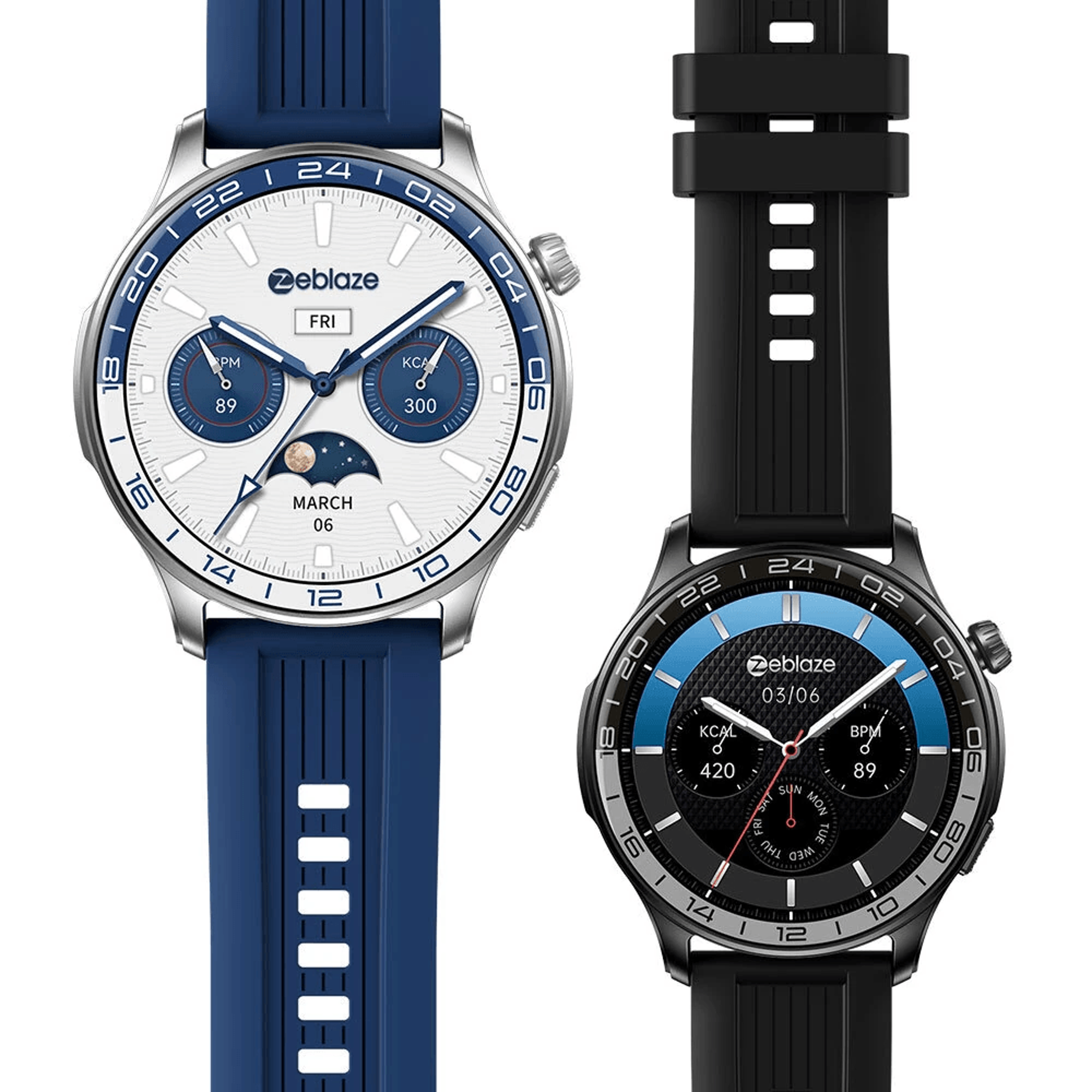 bluetooth calling smart watch with health tracking and long battery life