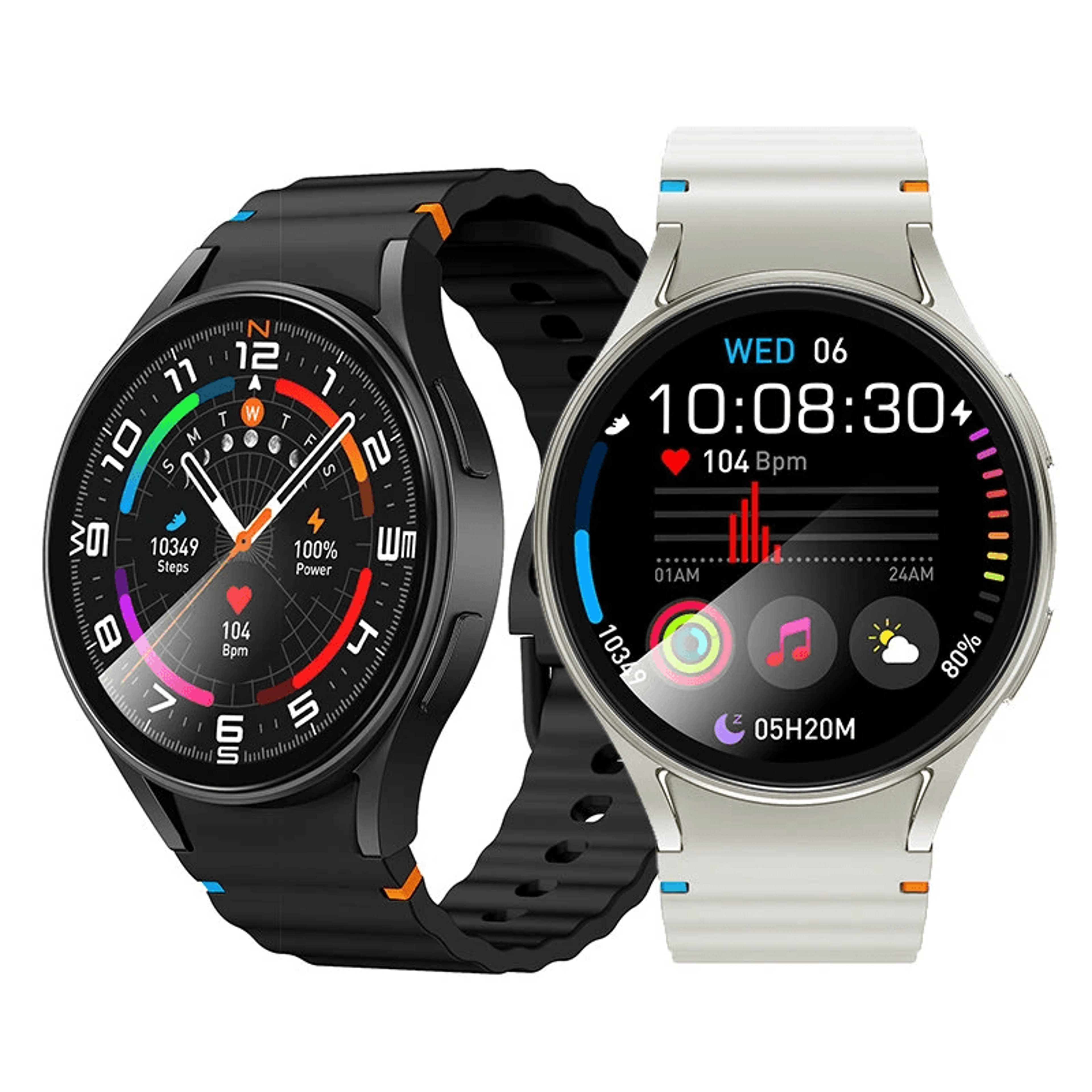 hd bluetooth calling fitness smart watch with health and sleep tracking