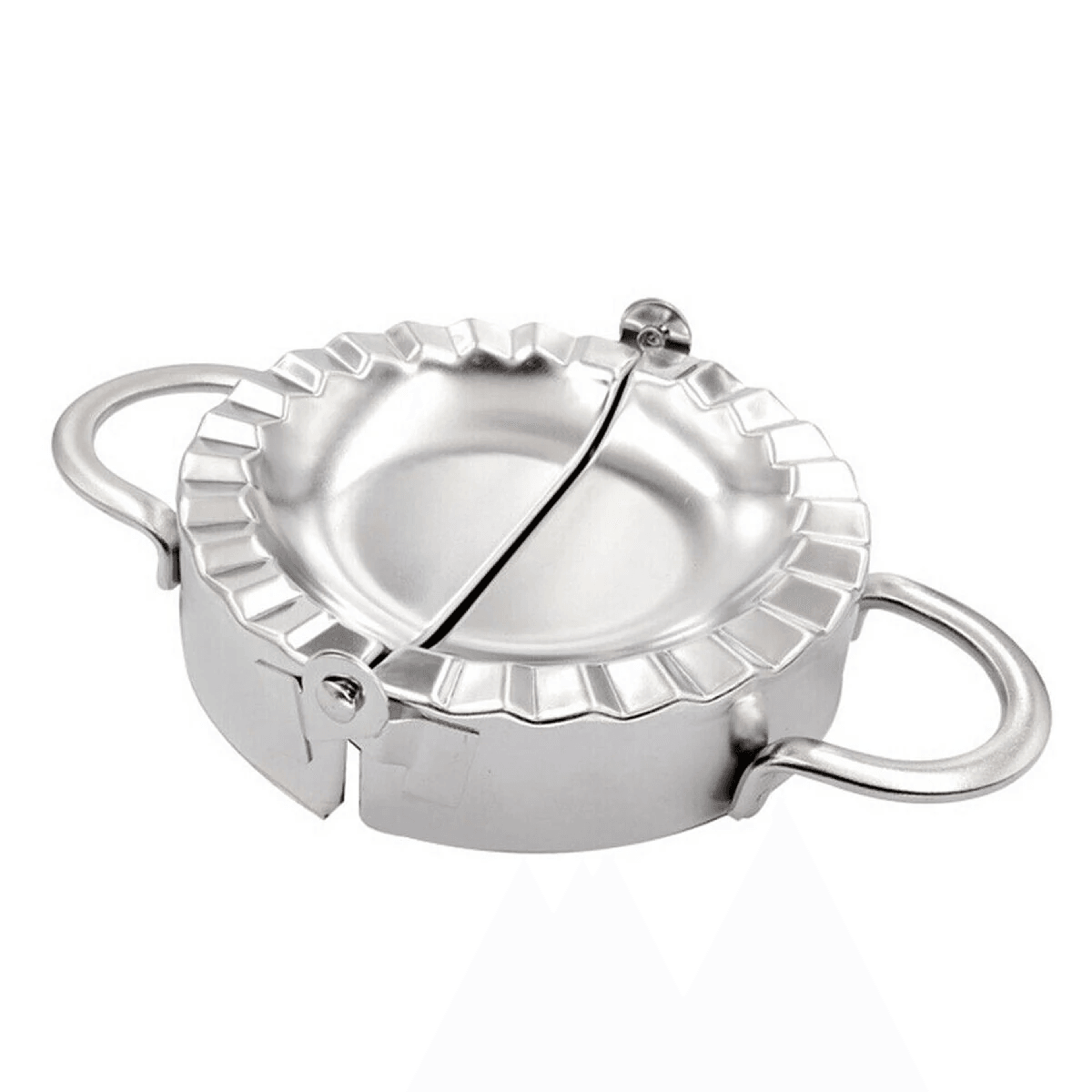 stainless steel dumpling maker set with dough cutter and pastry press