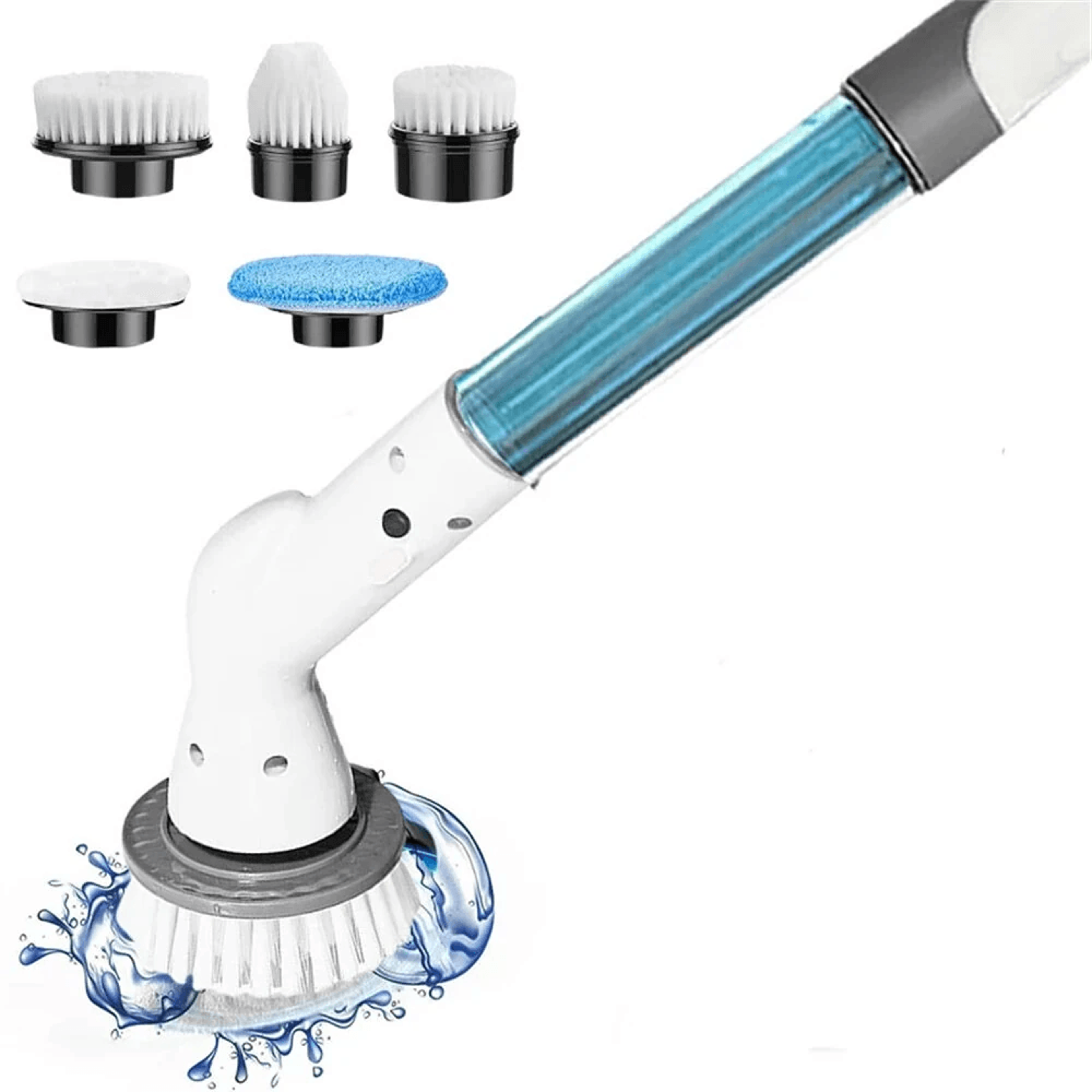 cordless electric cleaning brush rotating power scrubber for kitchen and bathroom