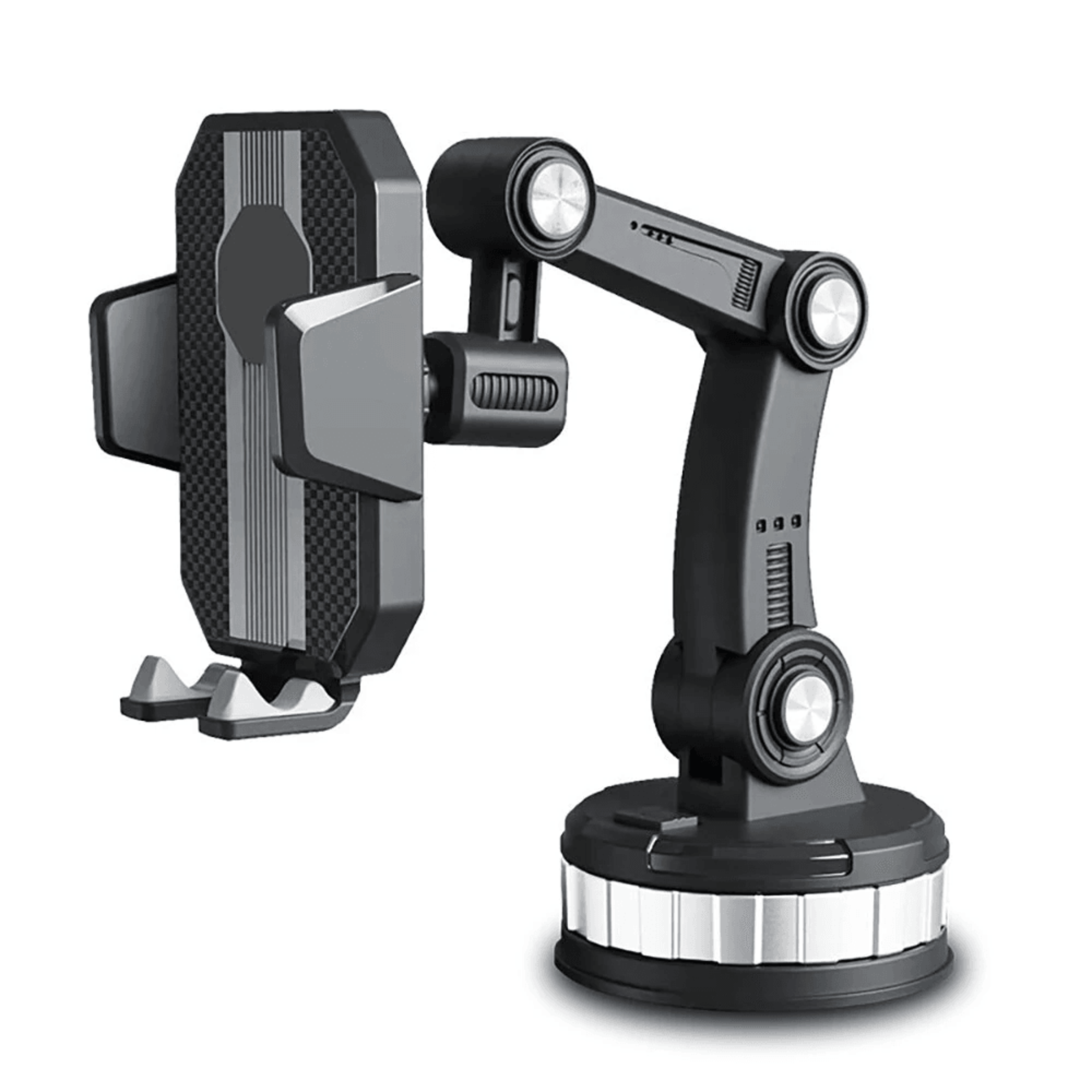 rotating car phone holder with shockproof suction cup mount