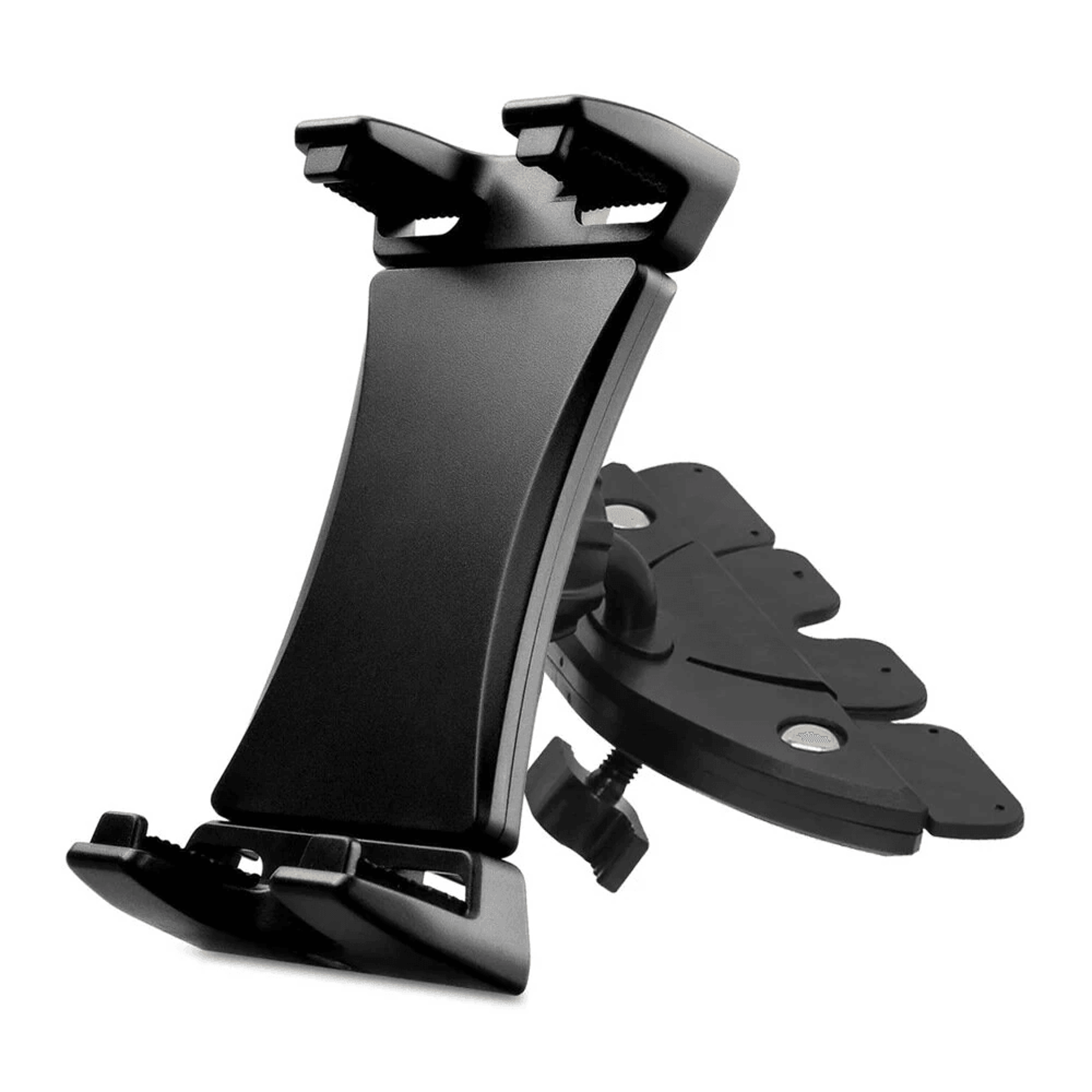 universal cd slot car tablet and phone holder with degree rotation