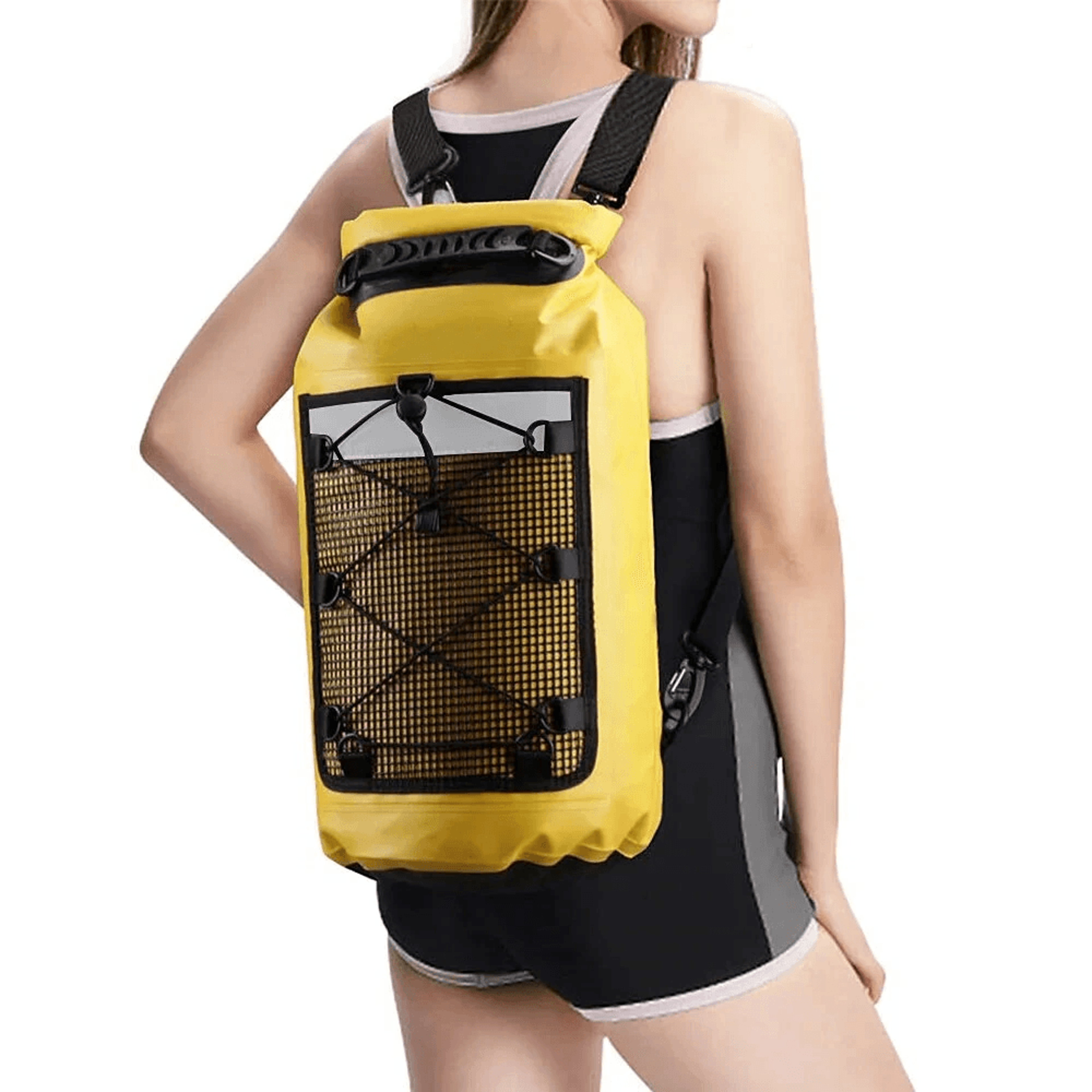 waterproof dry bag backpack for kayaking swimming and boating