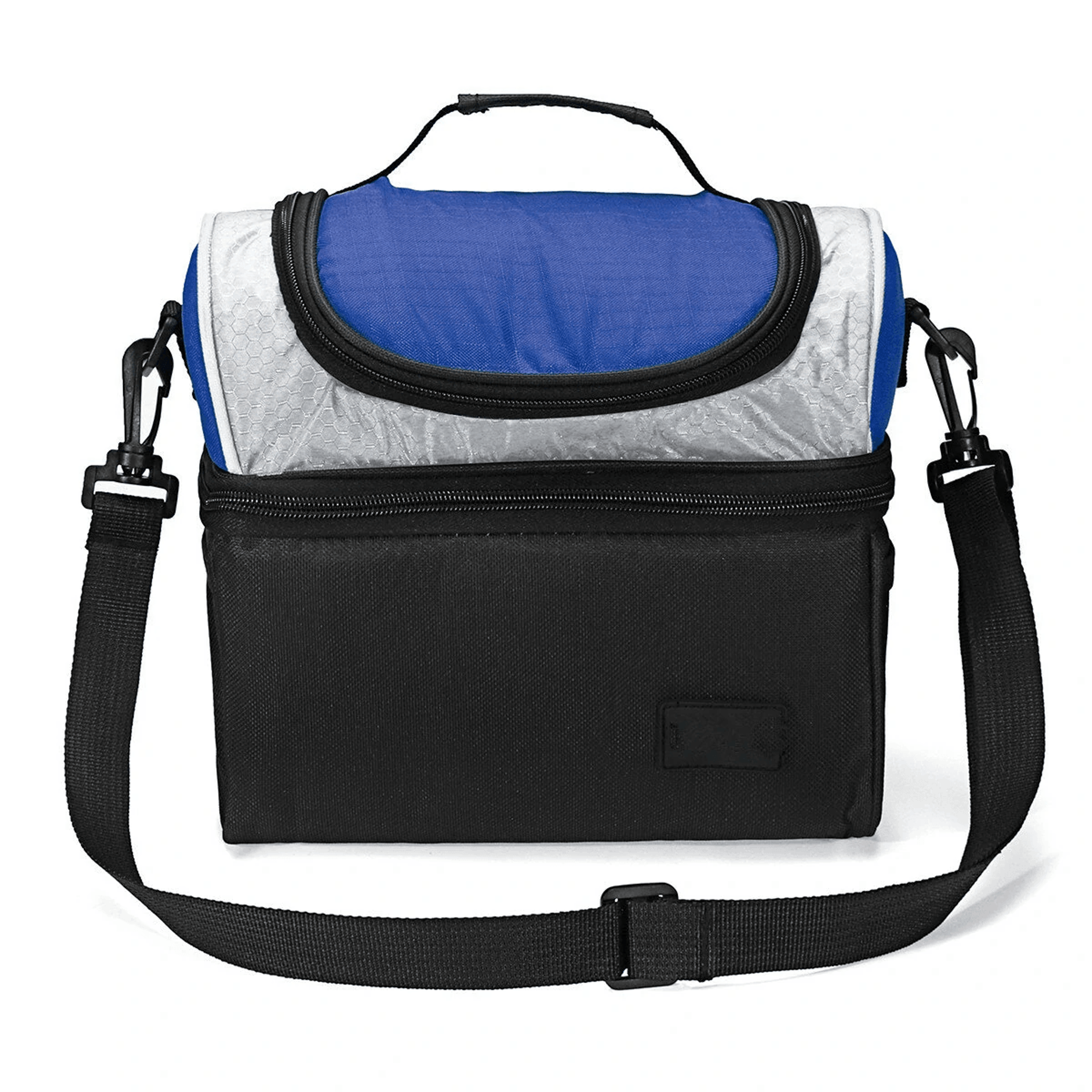 waterproof insulated lunch bag dual compartment picnic cooler shoulder bag