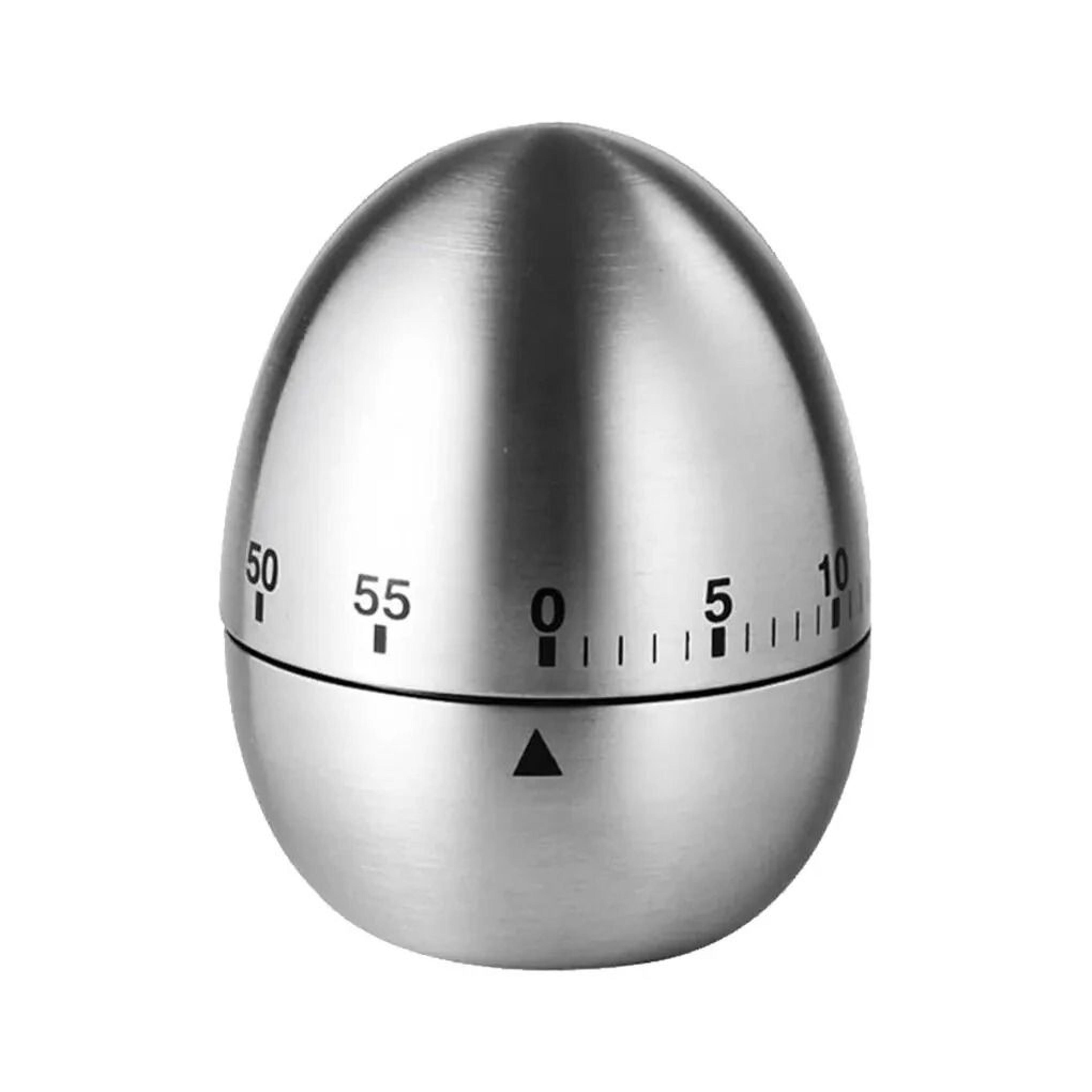 mechanical kitchen timer stainless steel egg timer with loud alarm