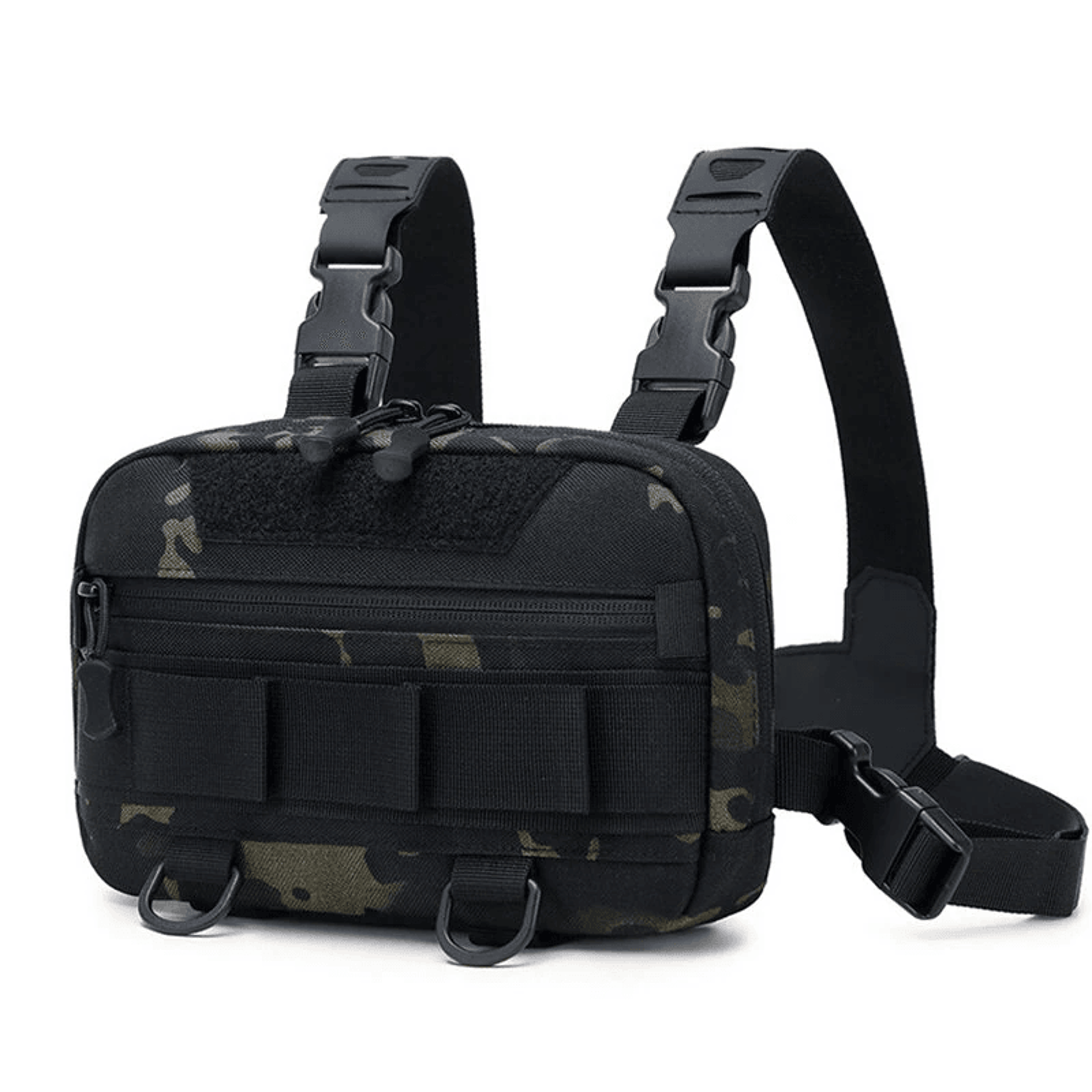 waterproof molle fishing chest bag tactical outdoor pack for hiking camping and travel