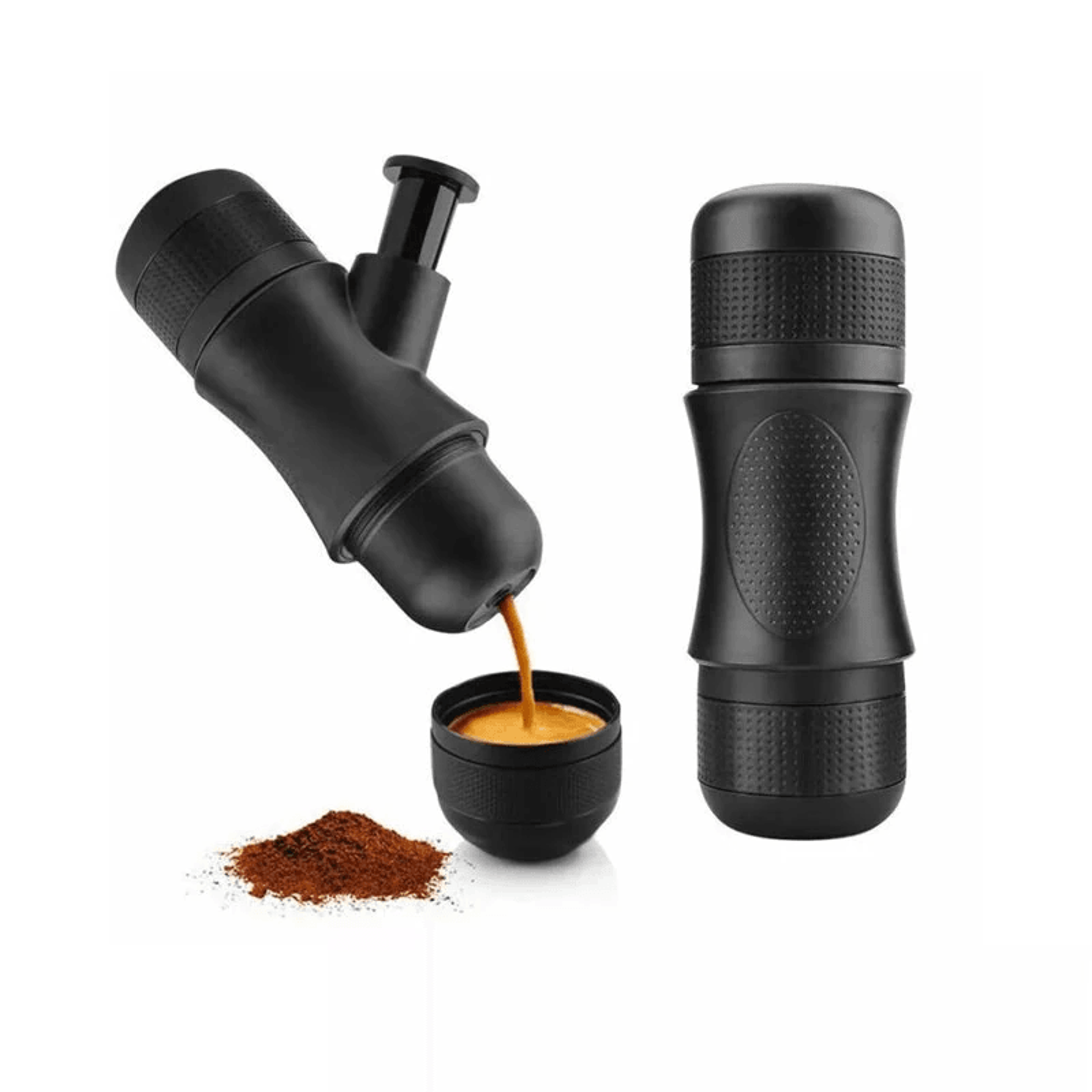 portable hand press espresso maker compact manual coffee machine for travel camping office and home
