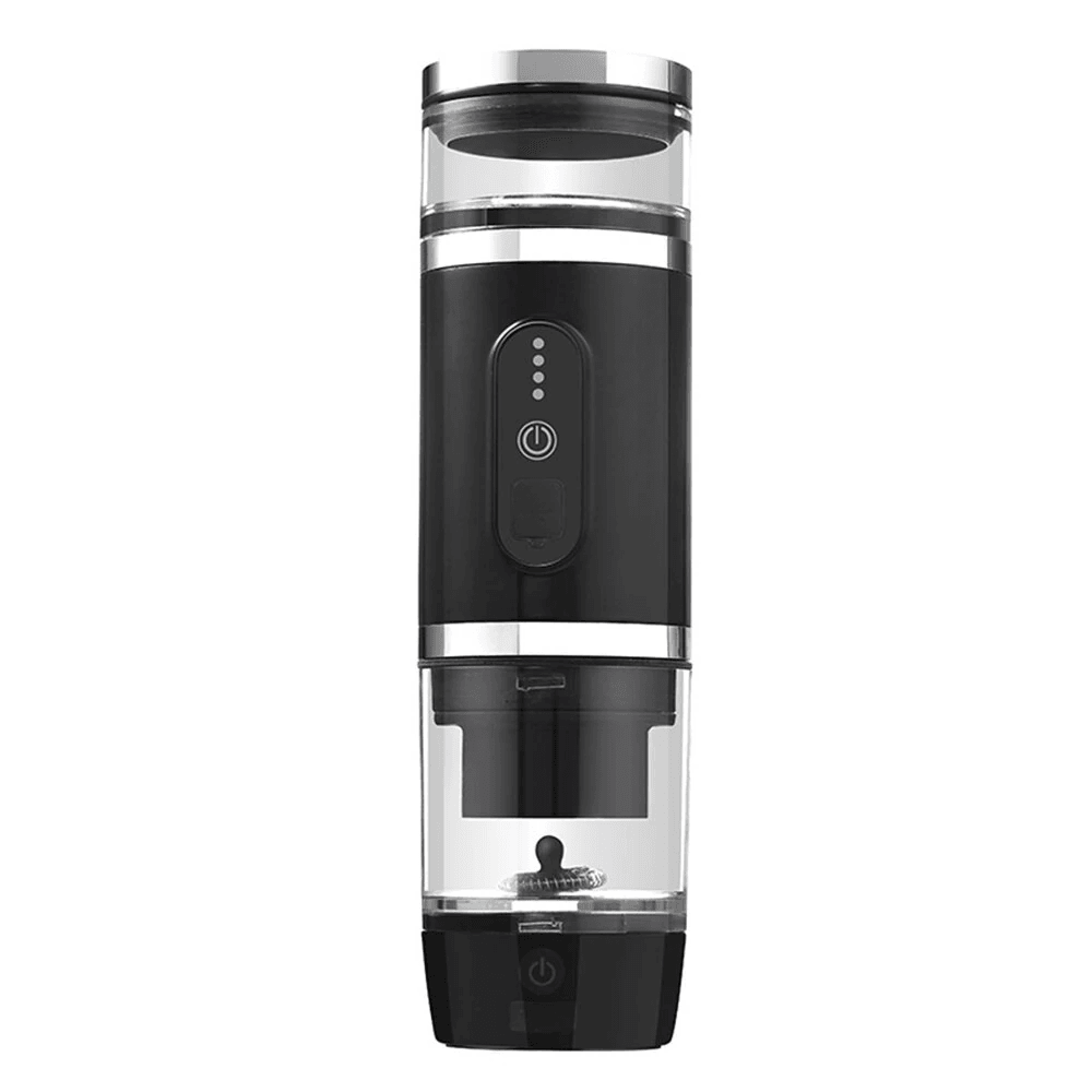 portable espresso maker with milk frother rechargeable travel coffee machine