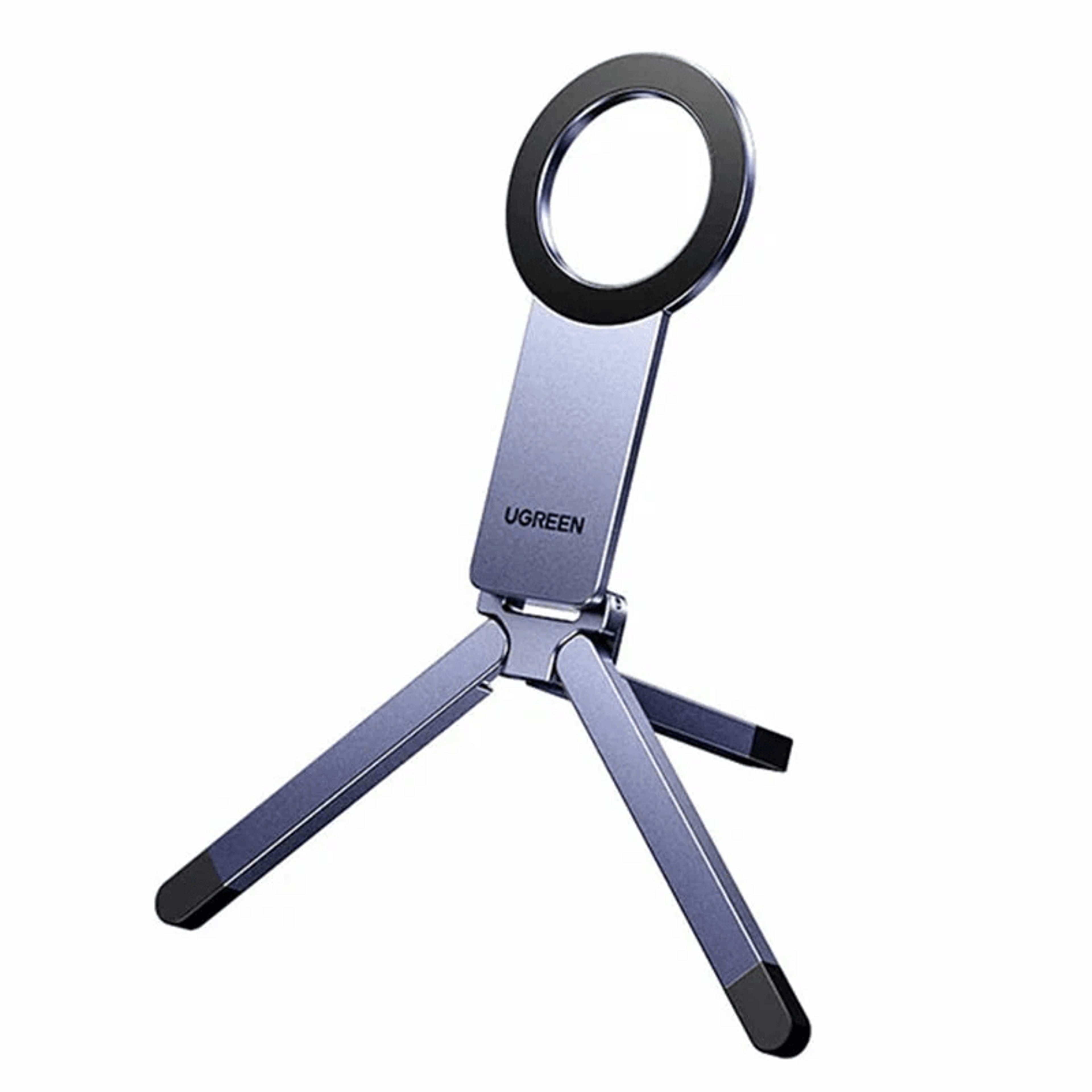 magnetic phone tripod stand with grip adjustable desk holder and portable selfie grip