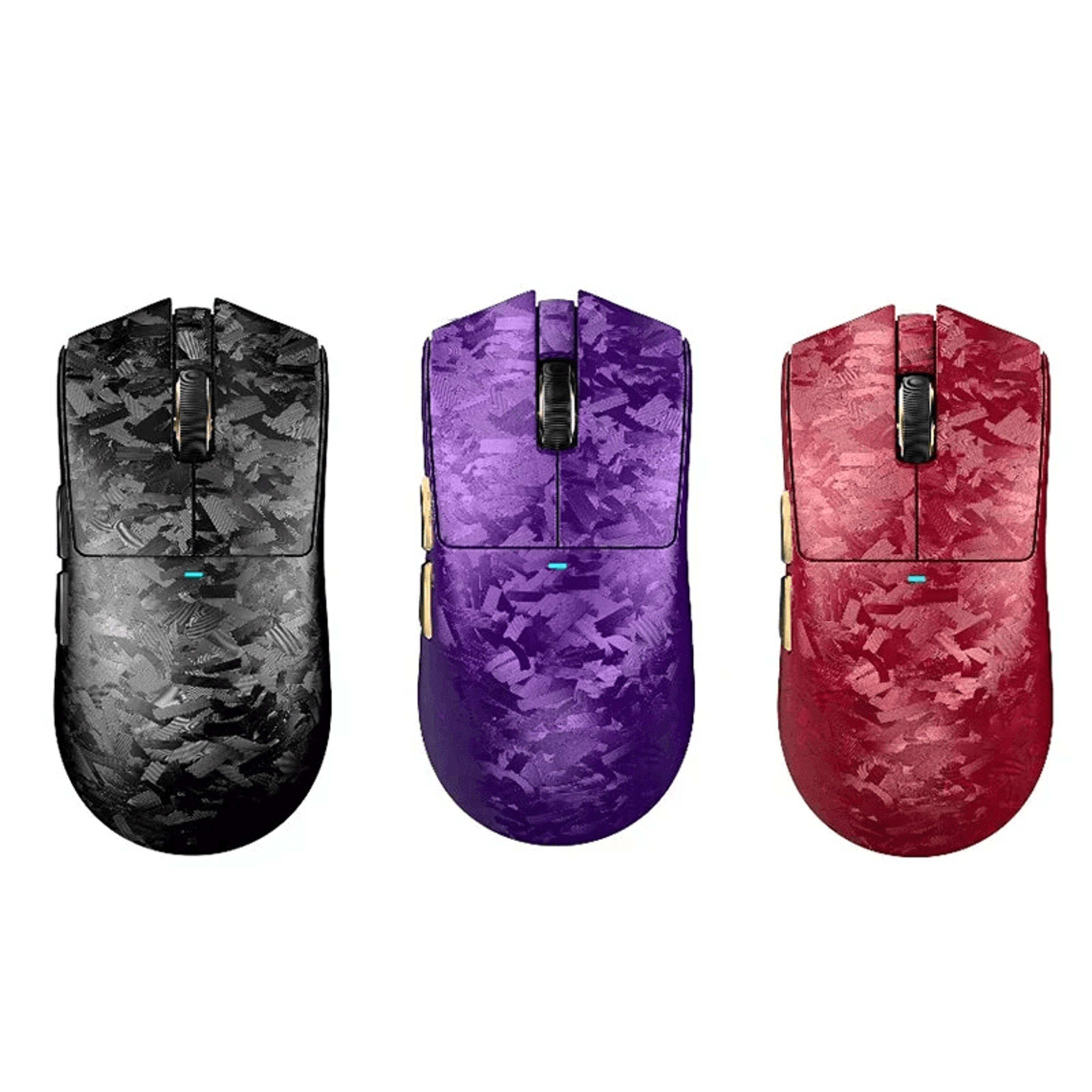 ultra carbon fiber wireless gaming mouse with polling and dpi