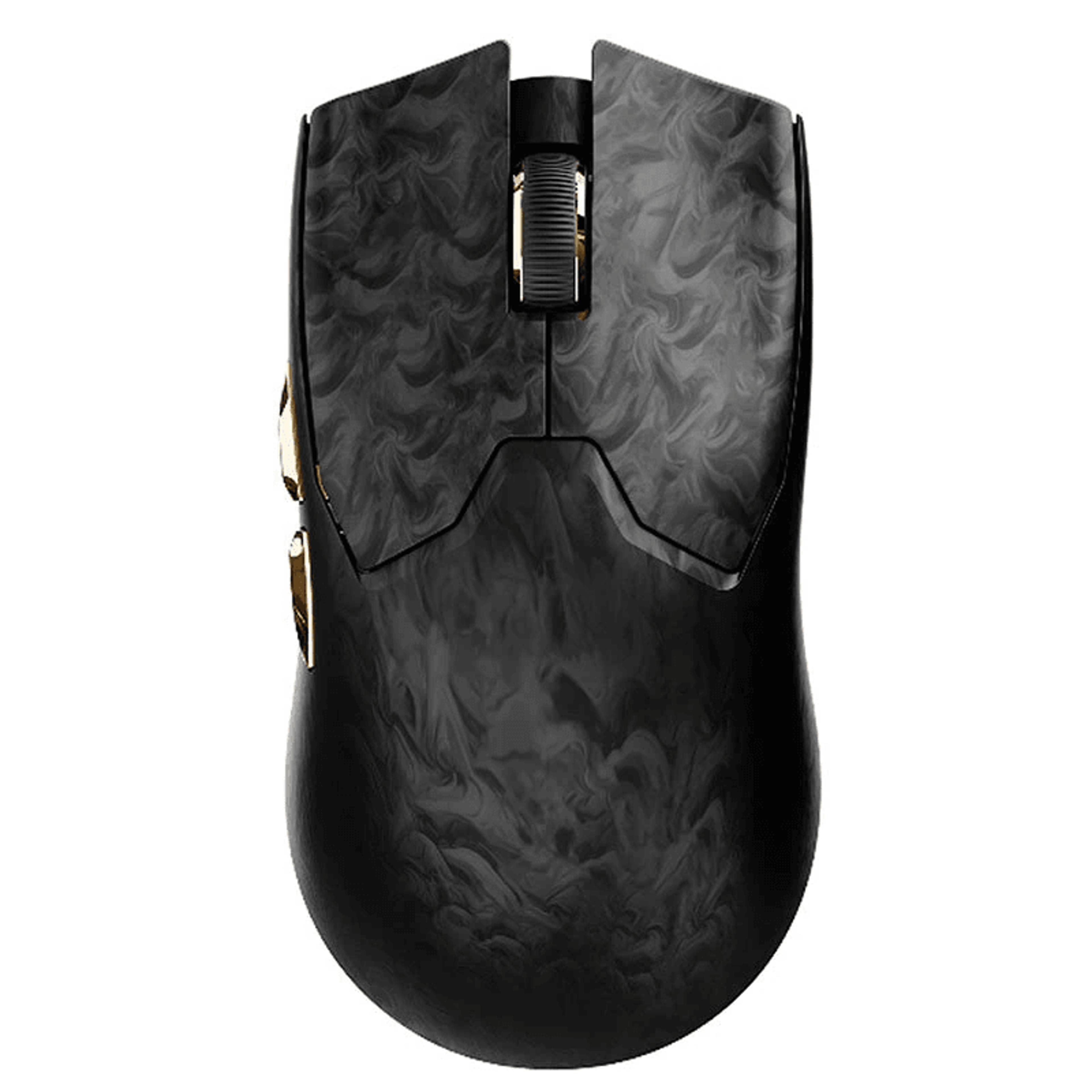 carbon fiber wireless gaming mouse with polling and ultra lightweight design
