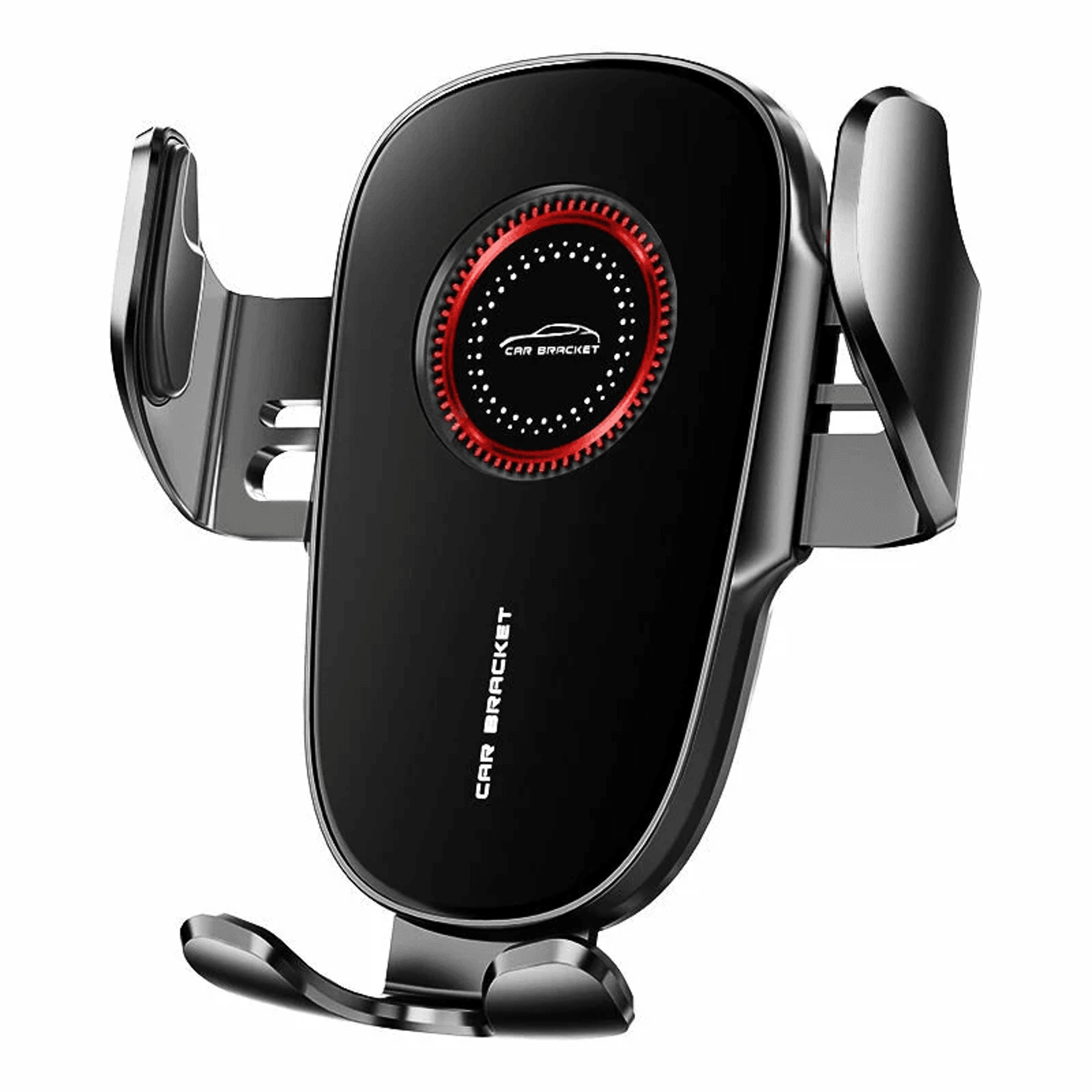 adjustable car air vent phone mount with secure bottom support