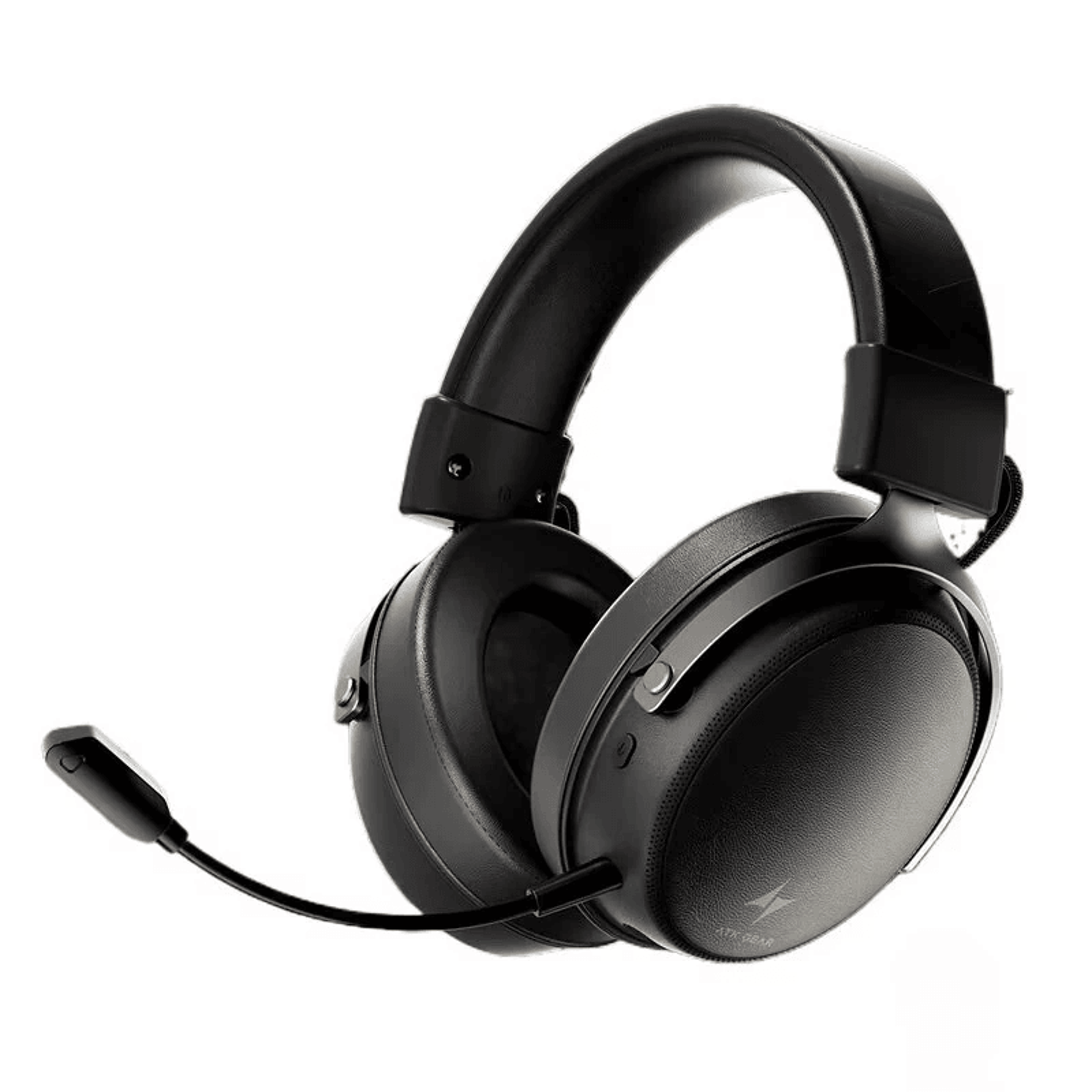 pro wireless gaming headset with spatial audio and enc microphone